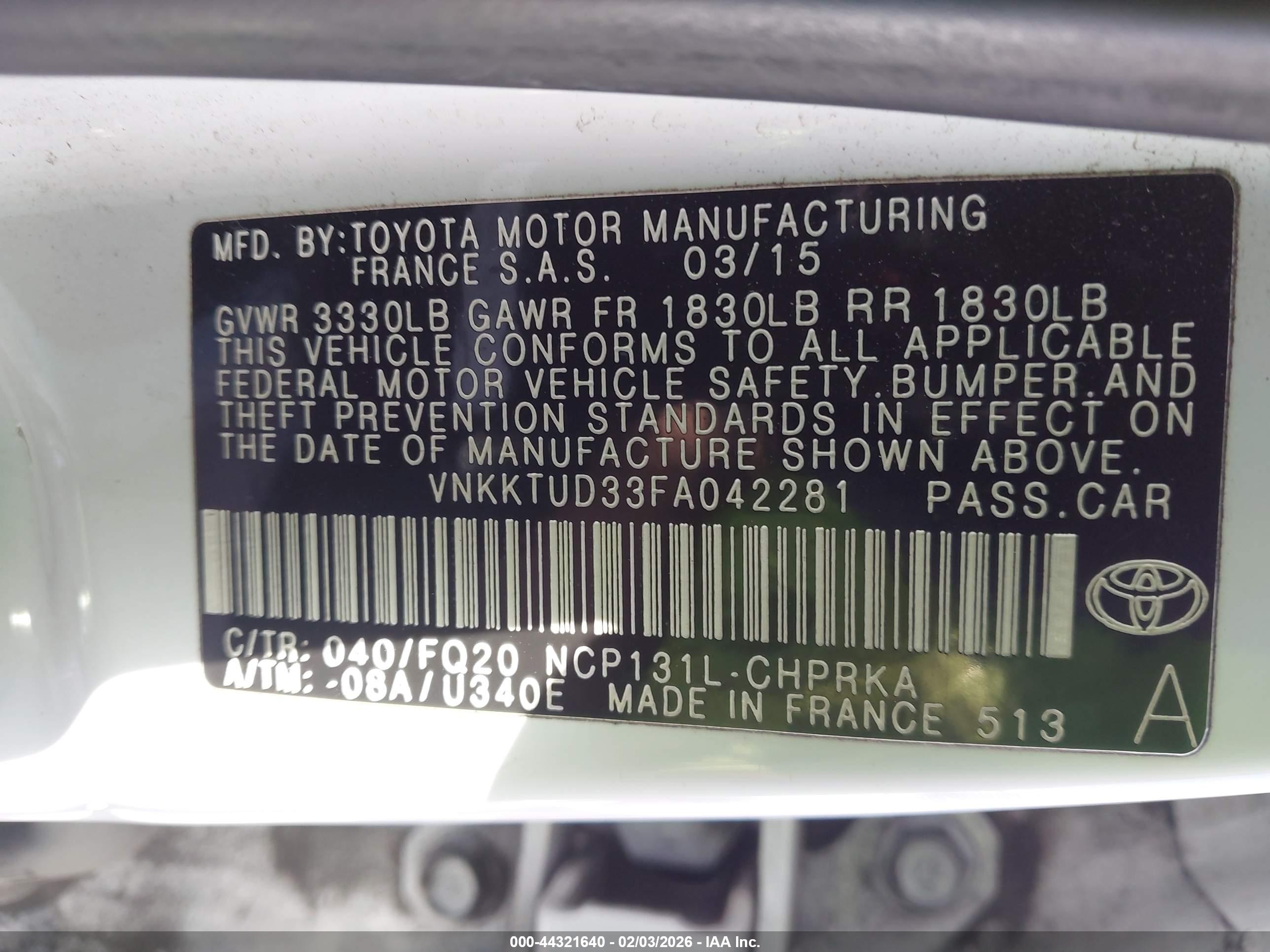 TOYOTA YARIS image 9