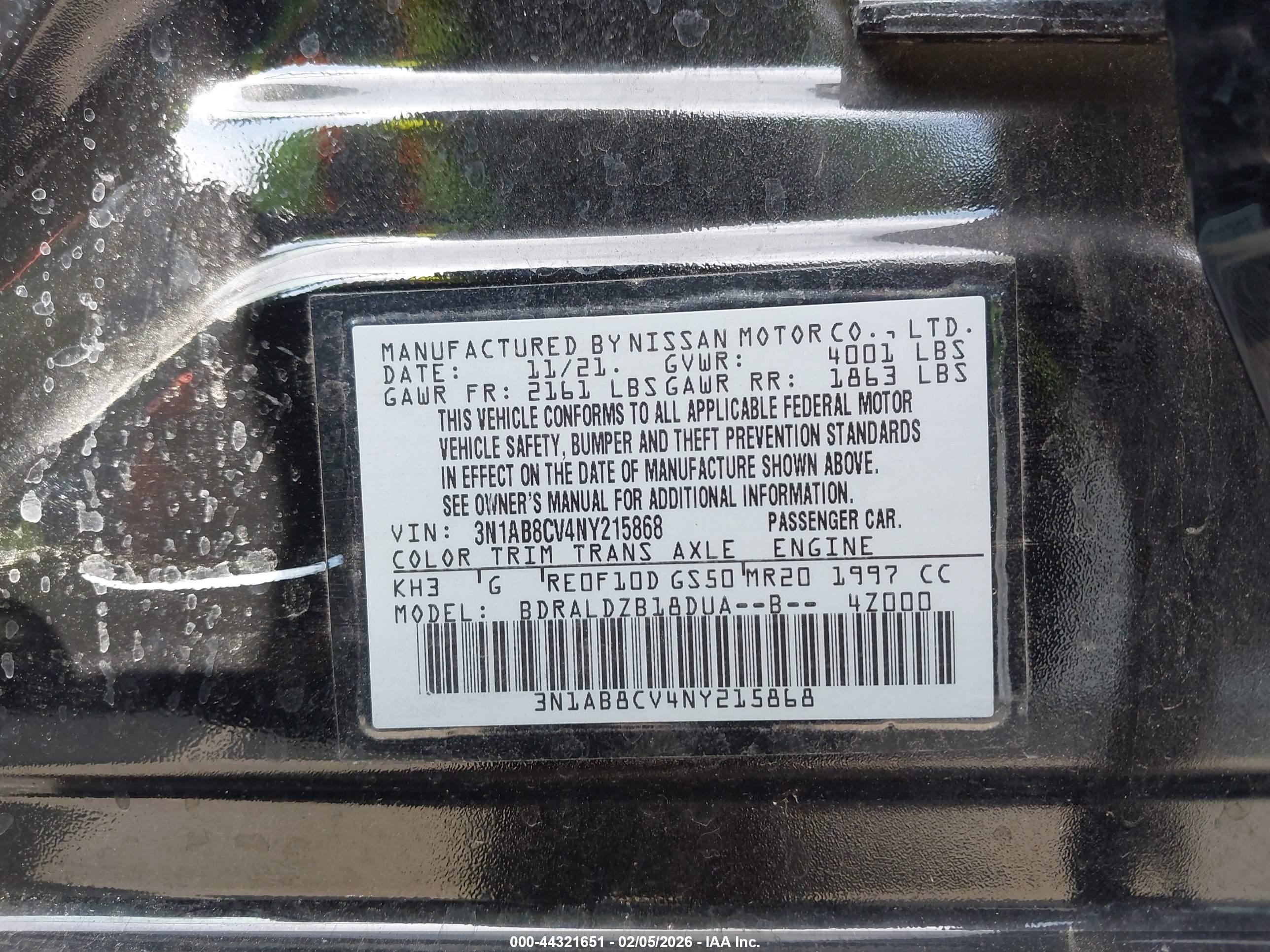 NISSAN SENTRA image 9