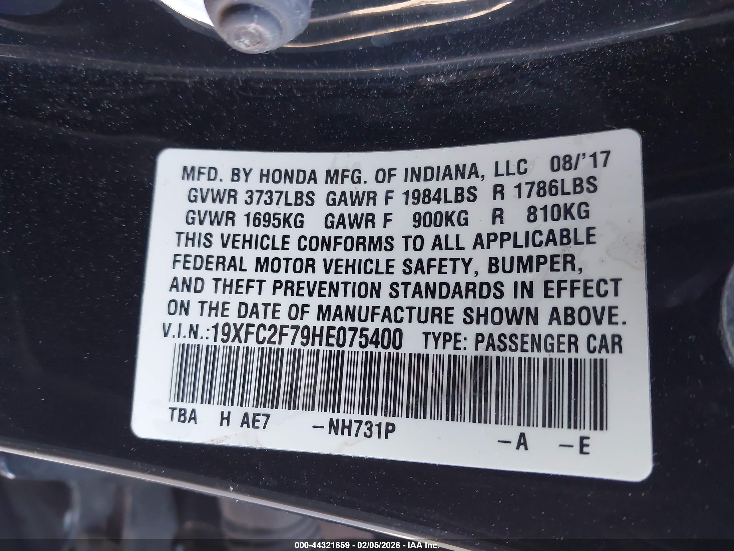 HONDA CIVIC image 9