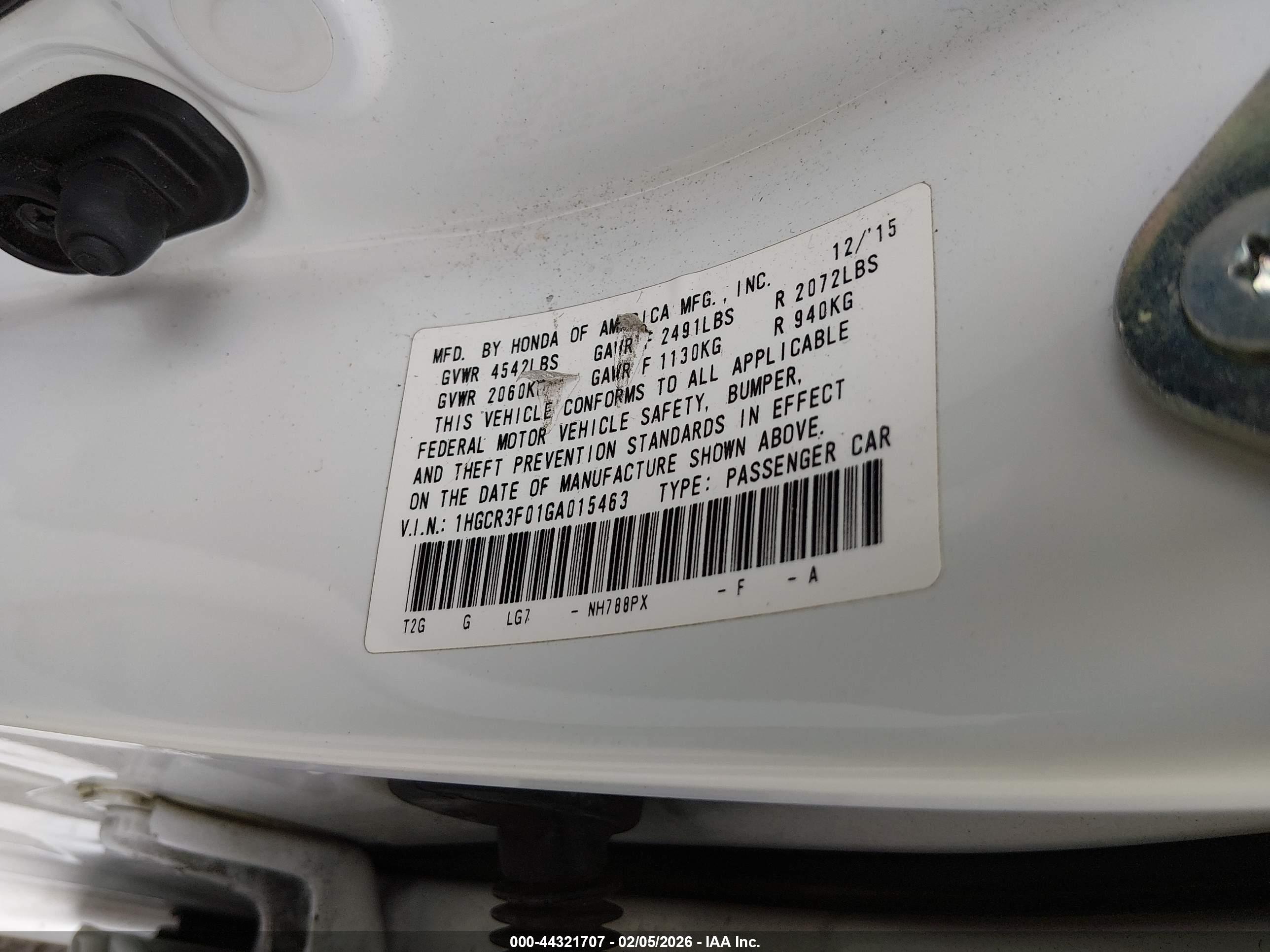 HONDA ACCORD image 9