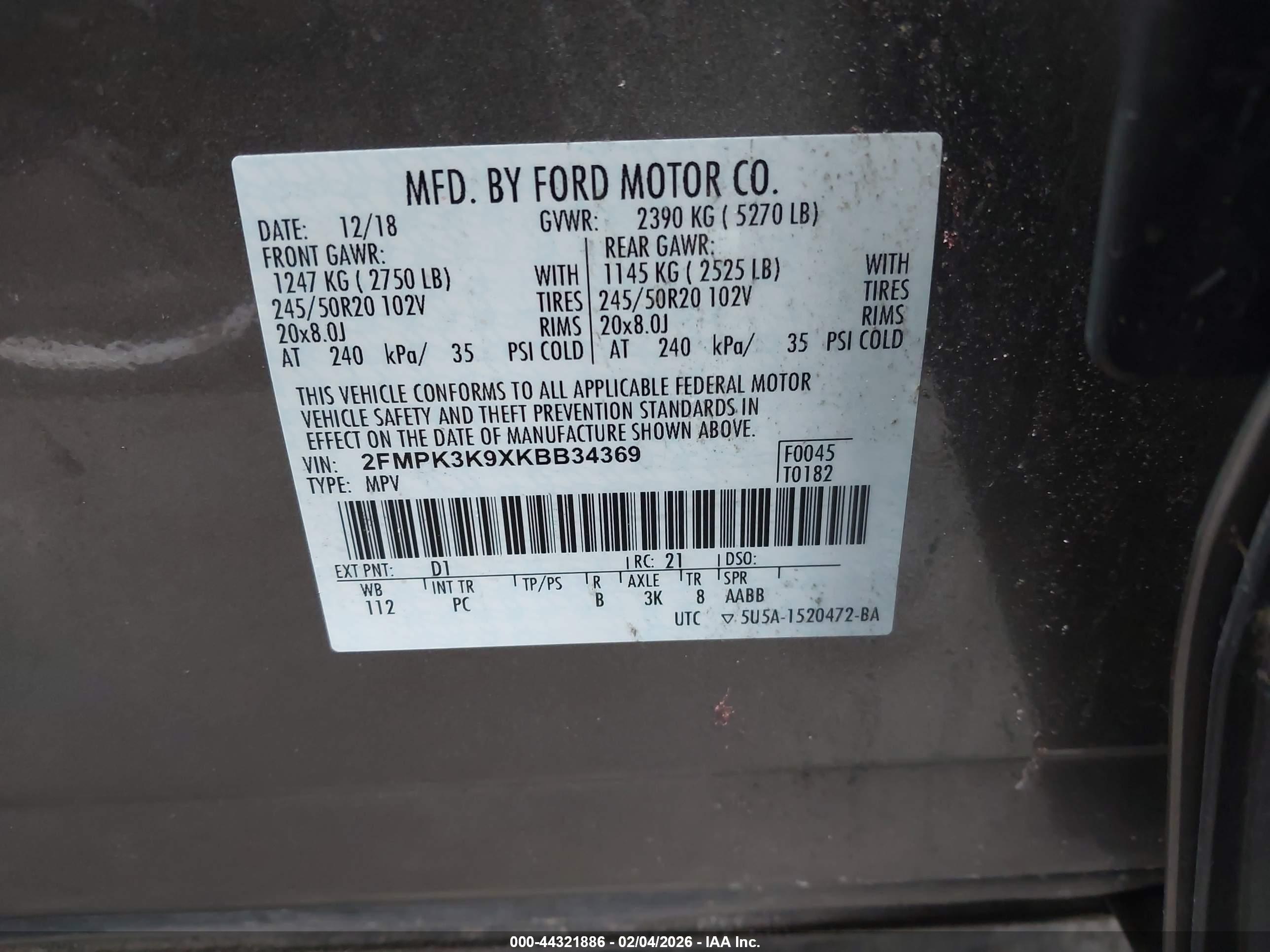 FORD EDGE image 9