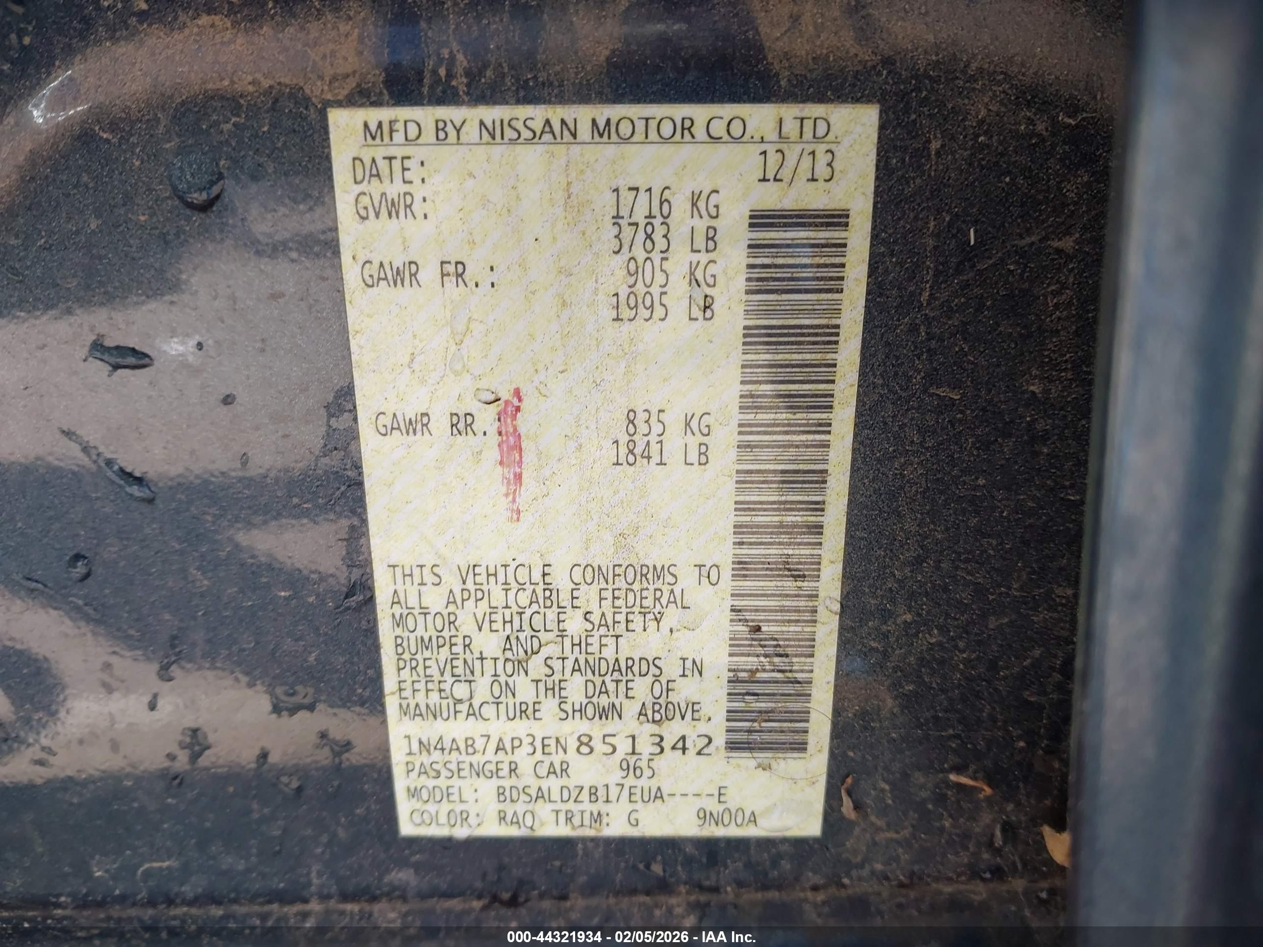 NISSAN SENTRA image 9