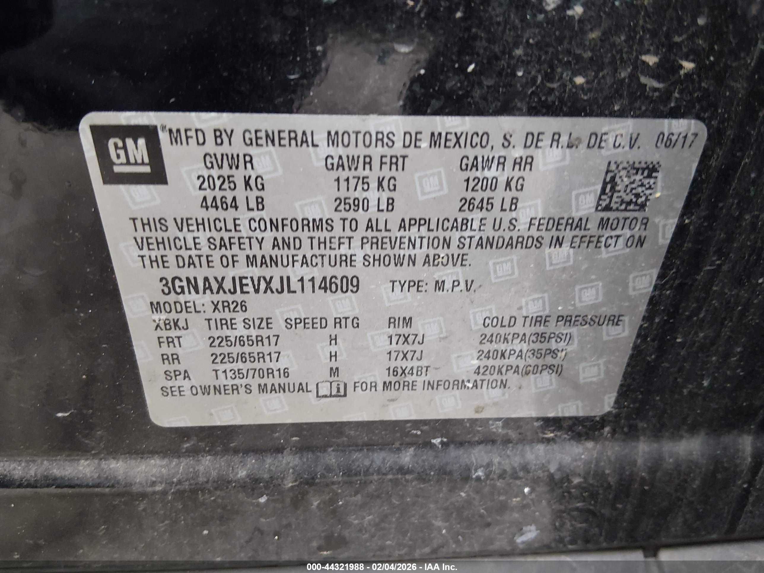 CHEVROLET EQUINOX image 9