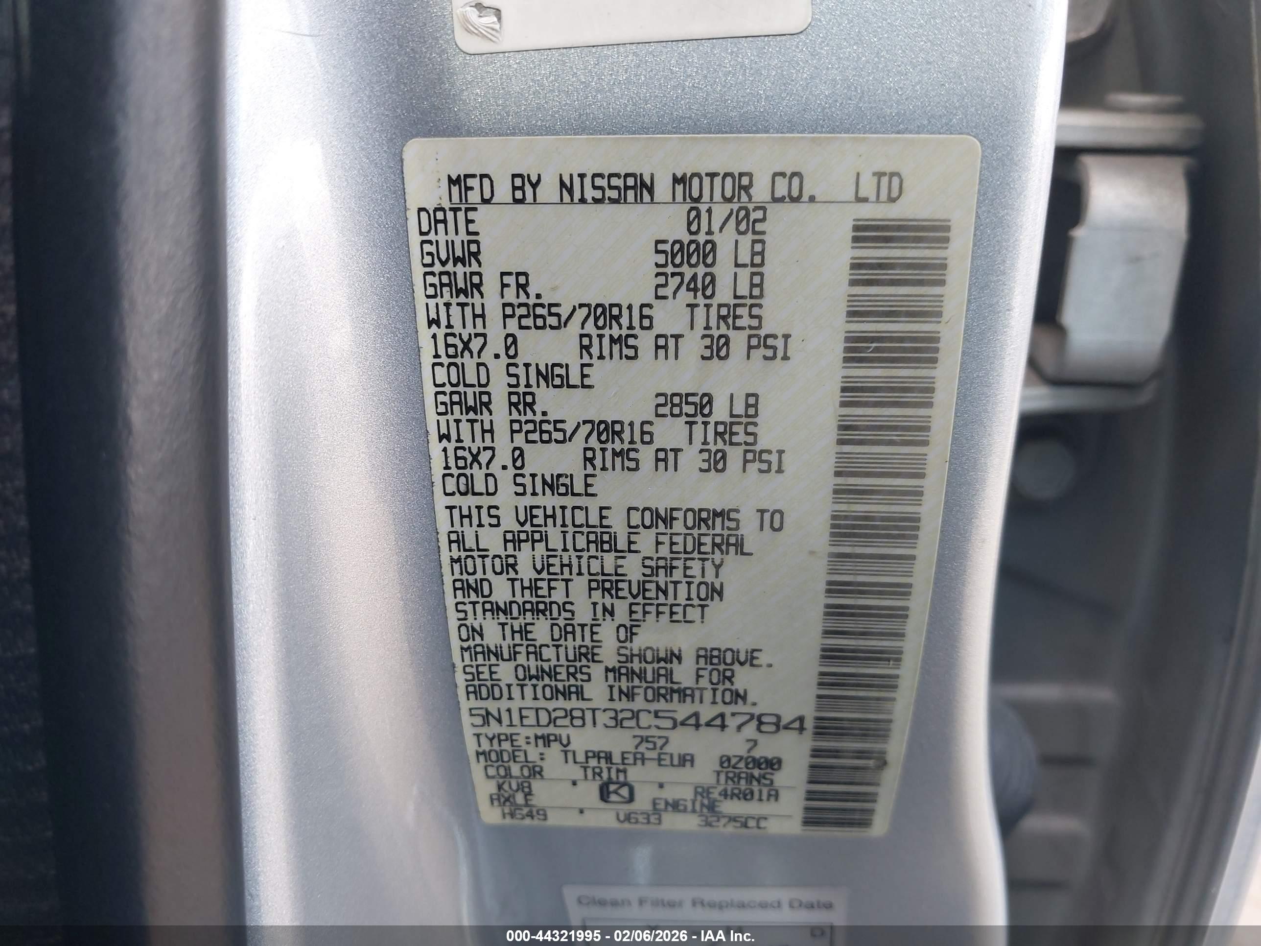 NISSAN XTERRA image 9