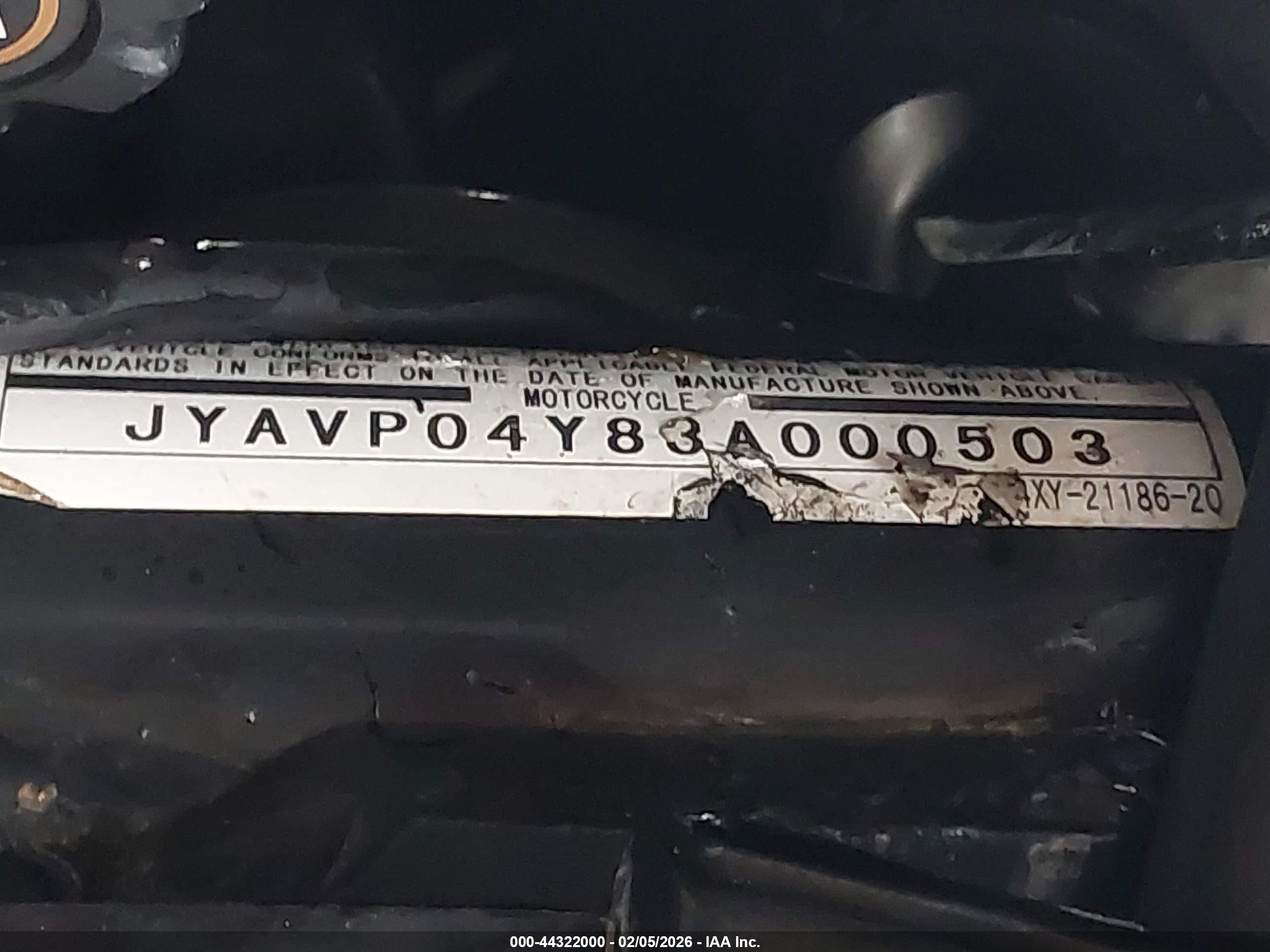 YAMAHA XVZ13 image 10
