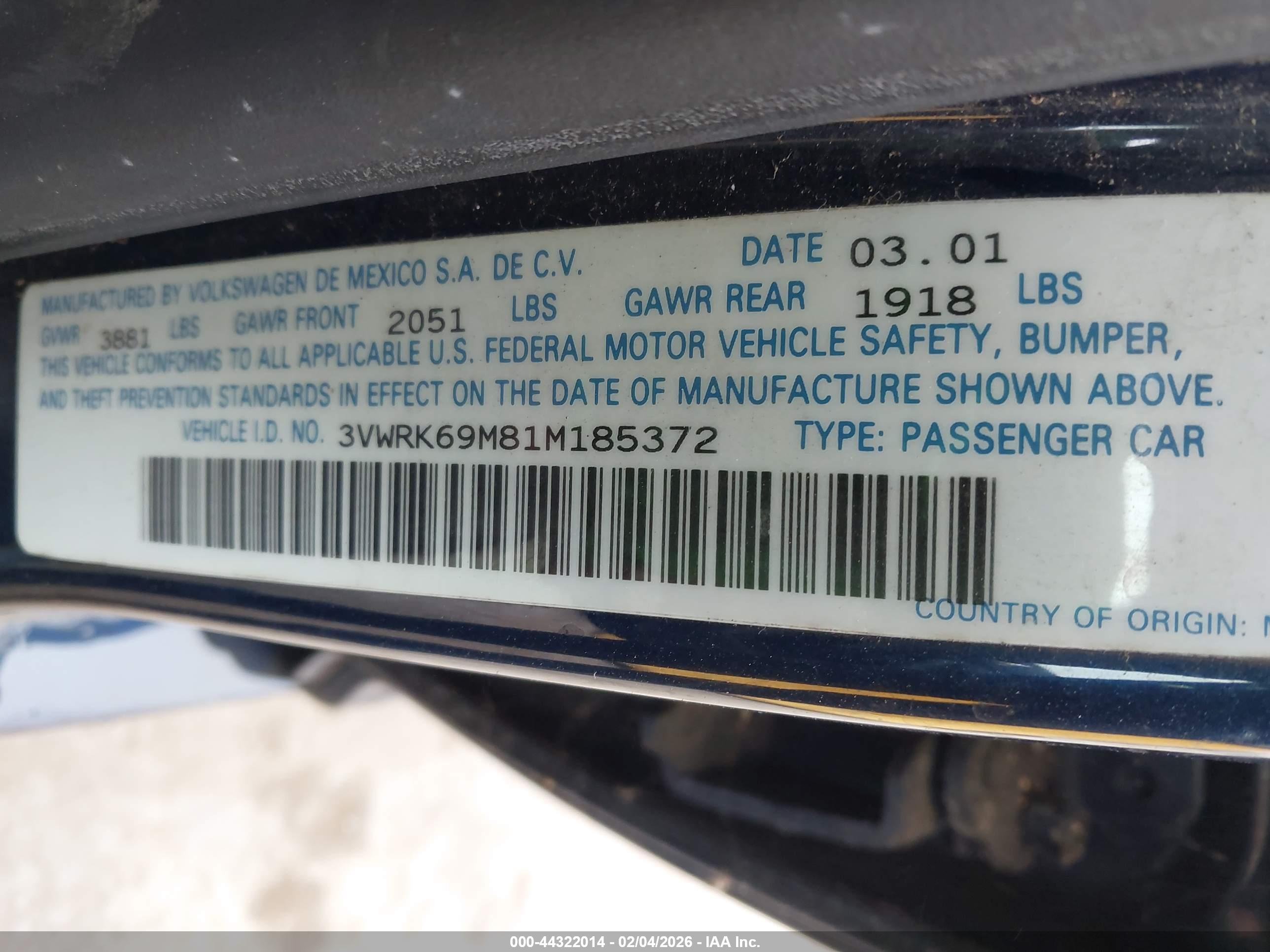 VOLKSWAGEN JETTA image 9