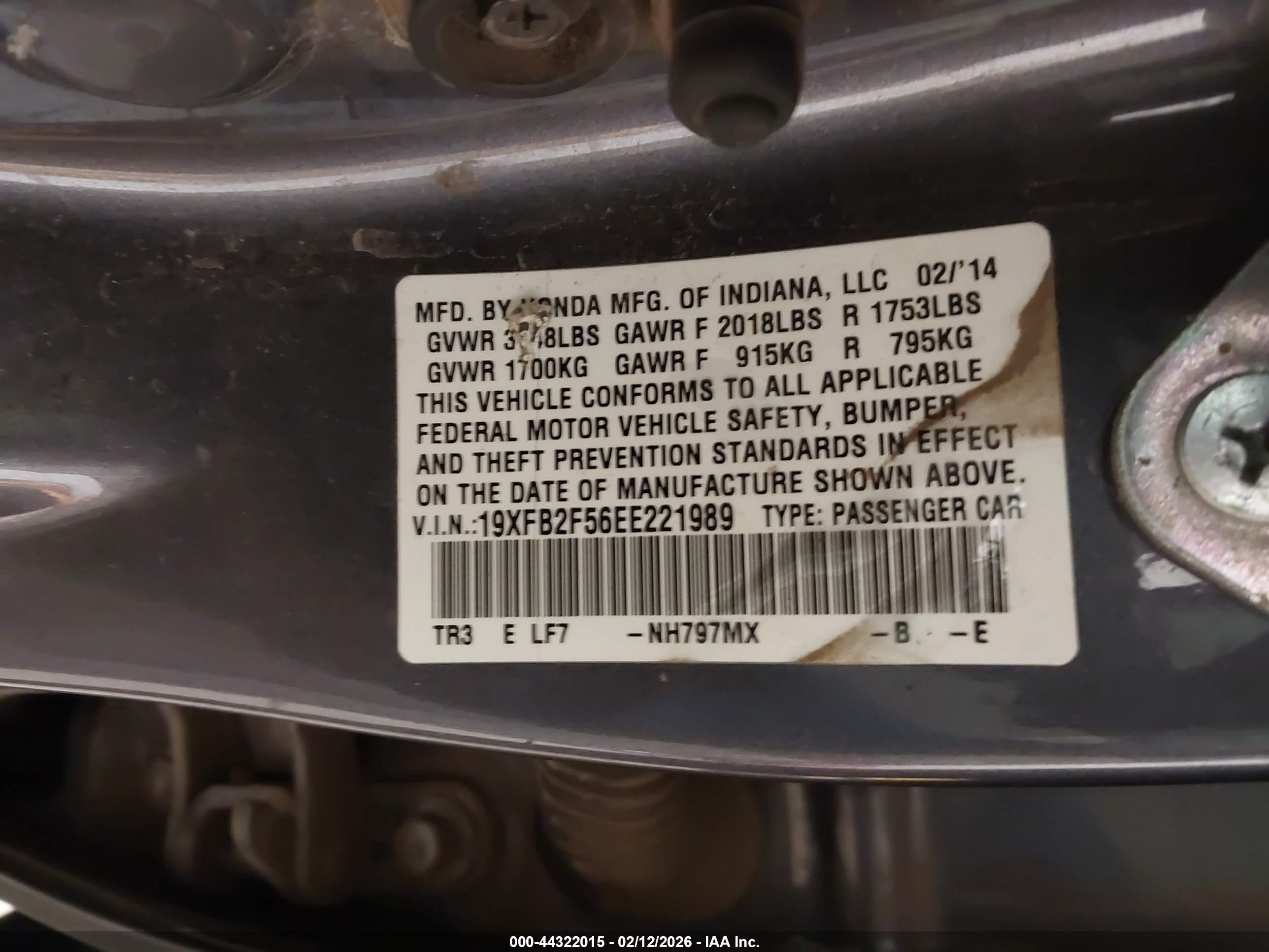 HONDA CIVIC image 9
