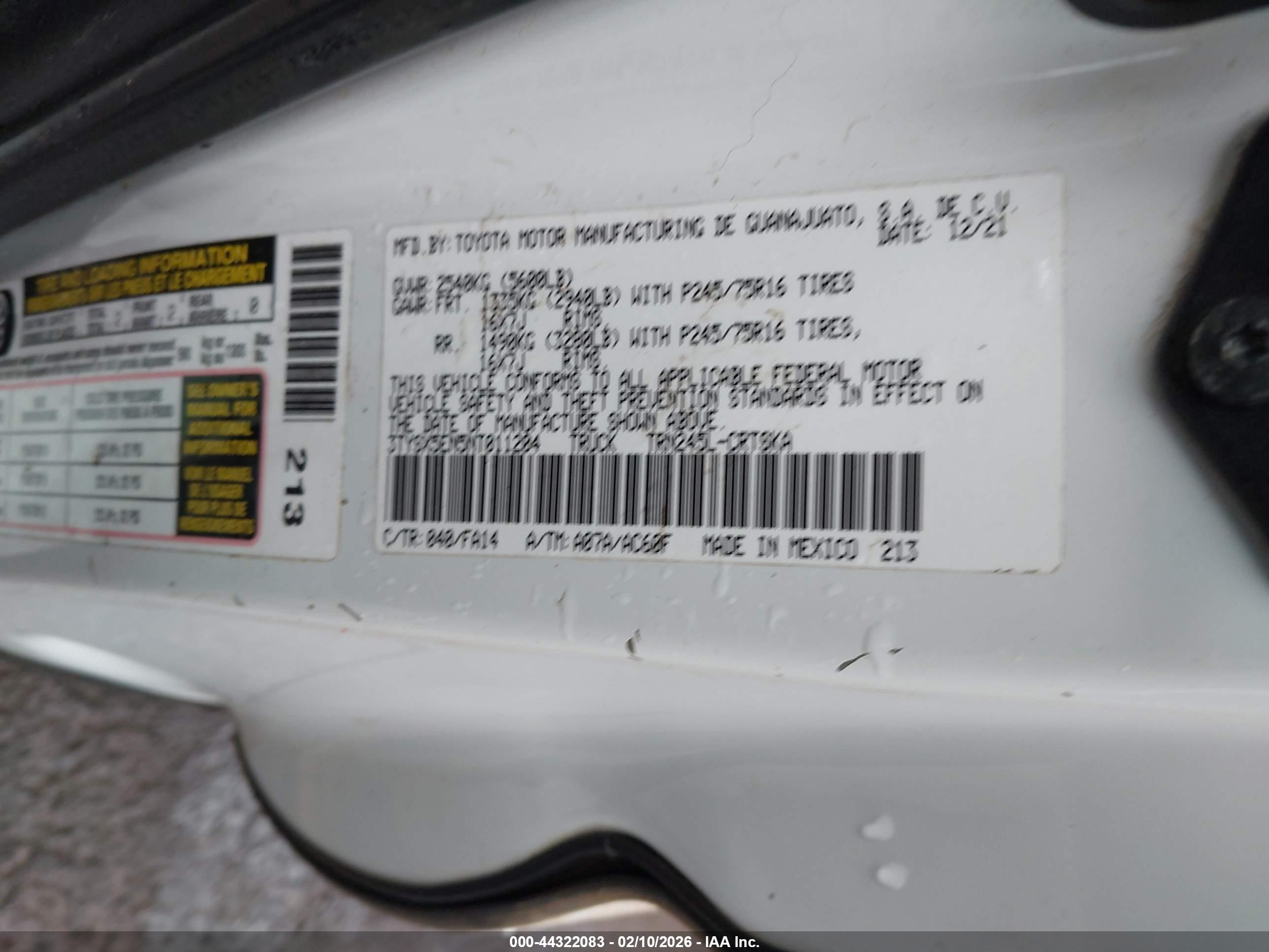 TOYOTA TACOMA image 9