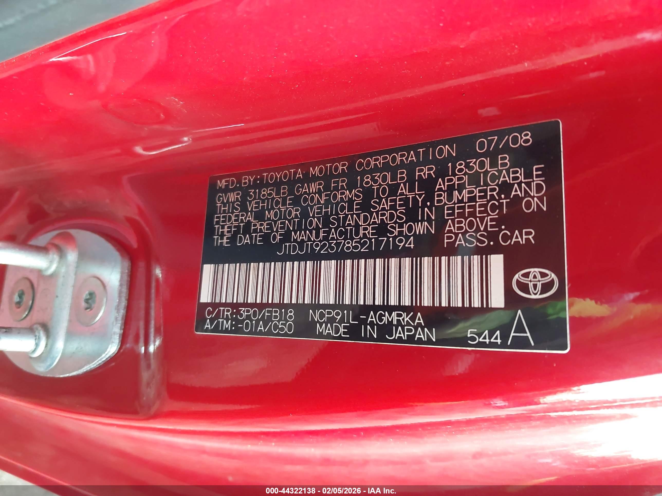TOYOTA YARIS image 9