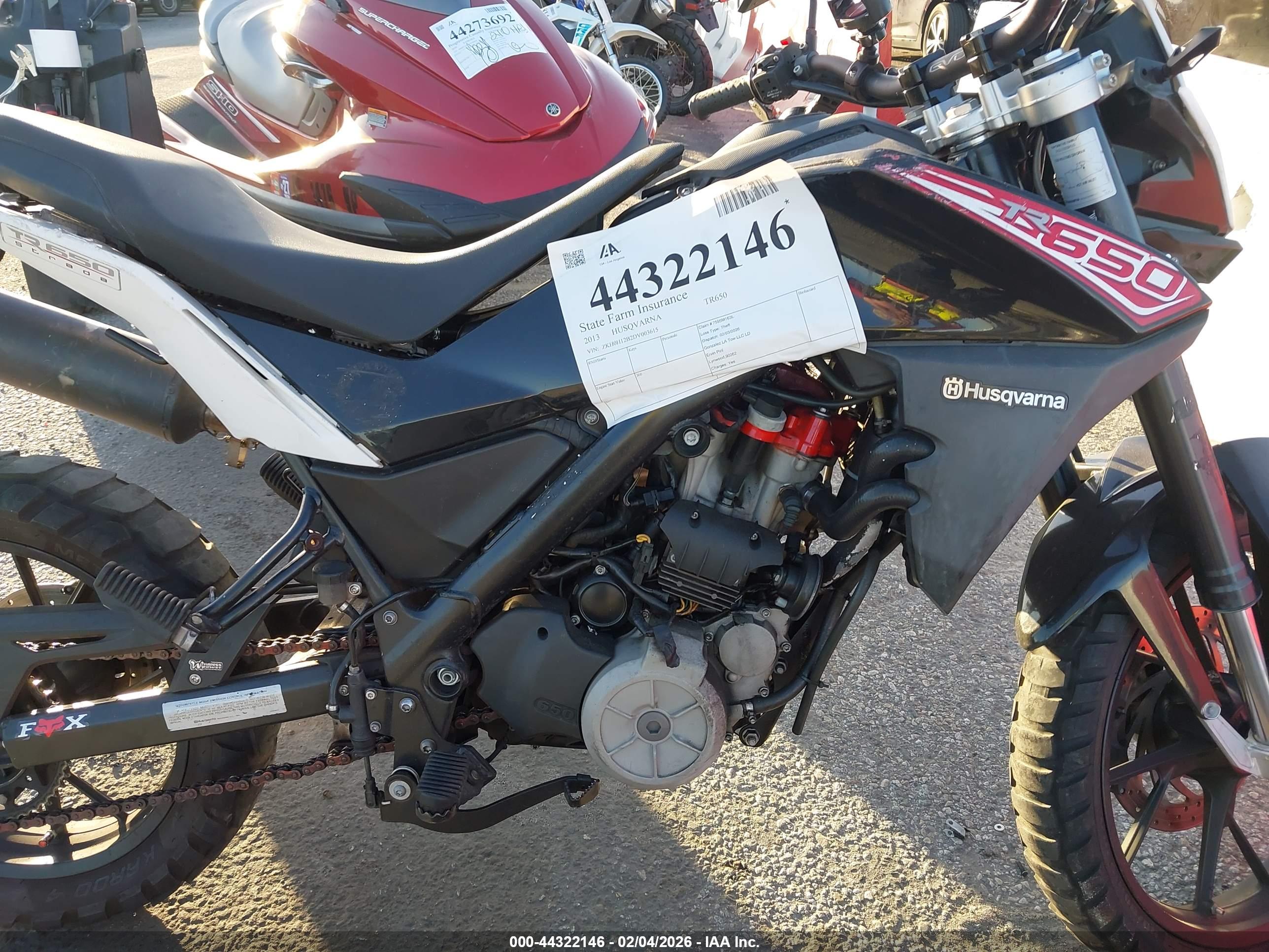 HUSQVARNA TR650 image 8