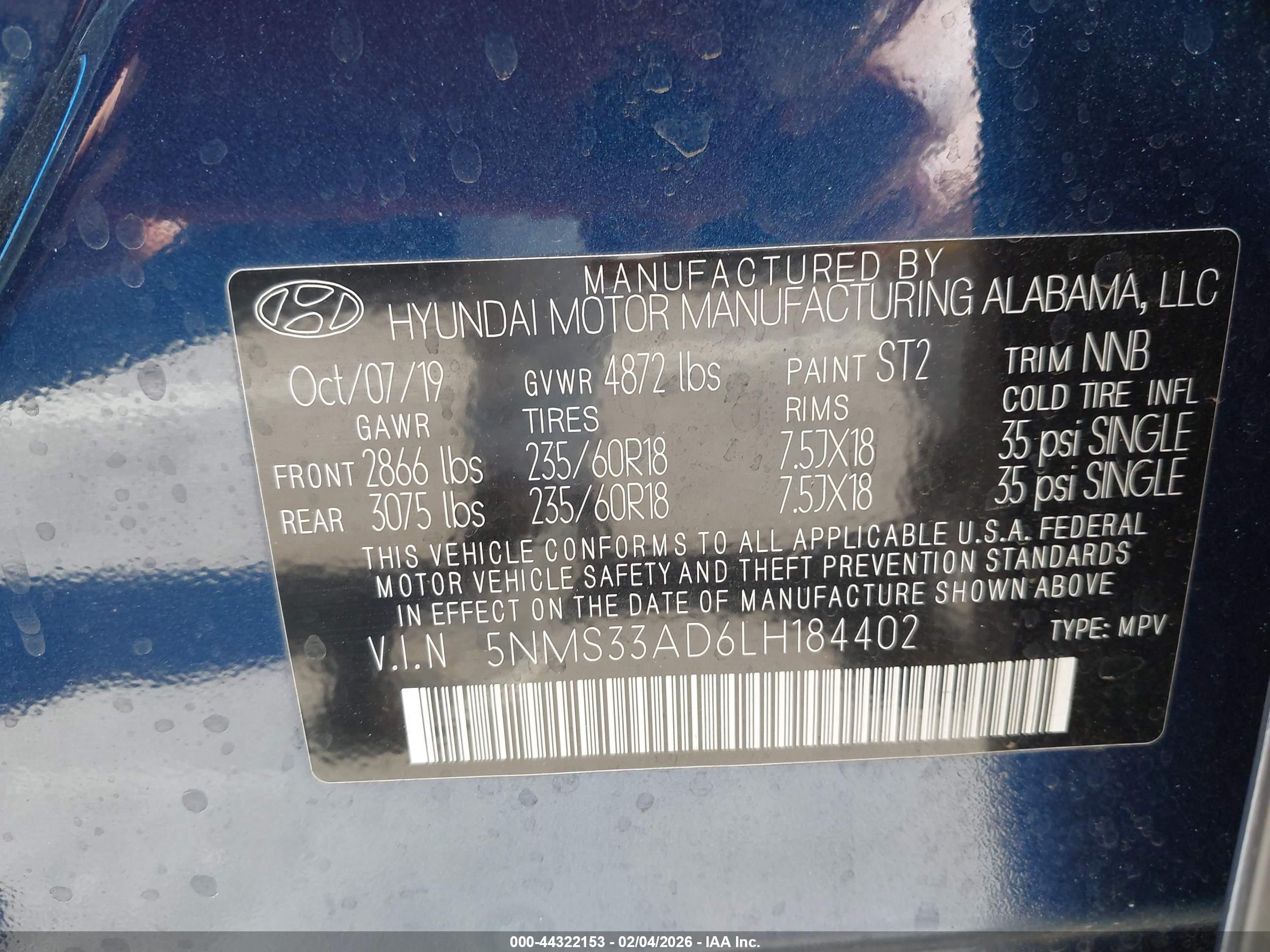 HYUNDAI SANTA image 9