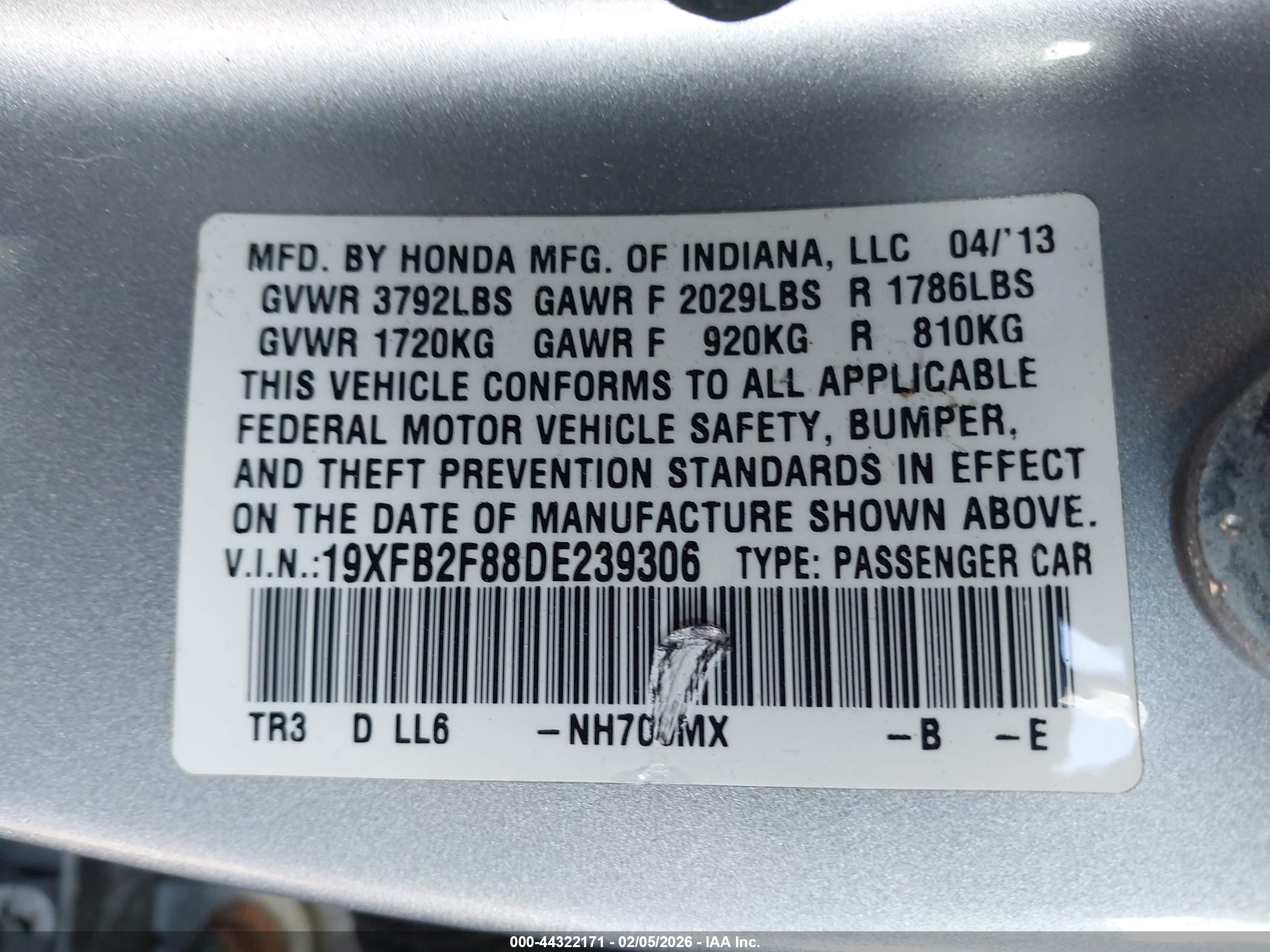HONDA CIVIC image 9