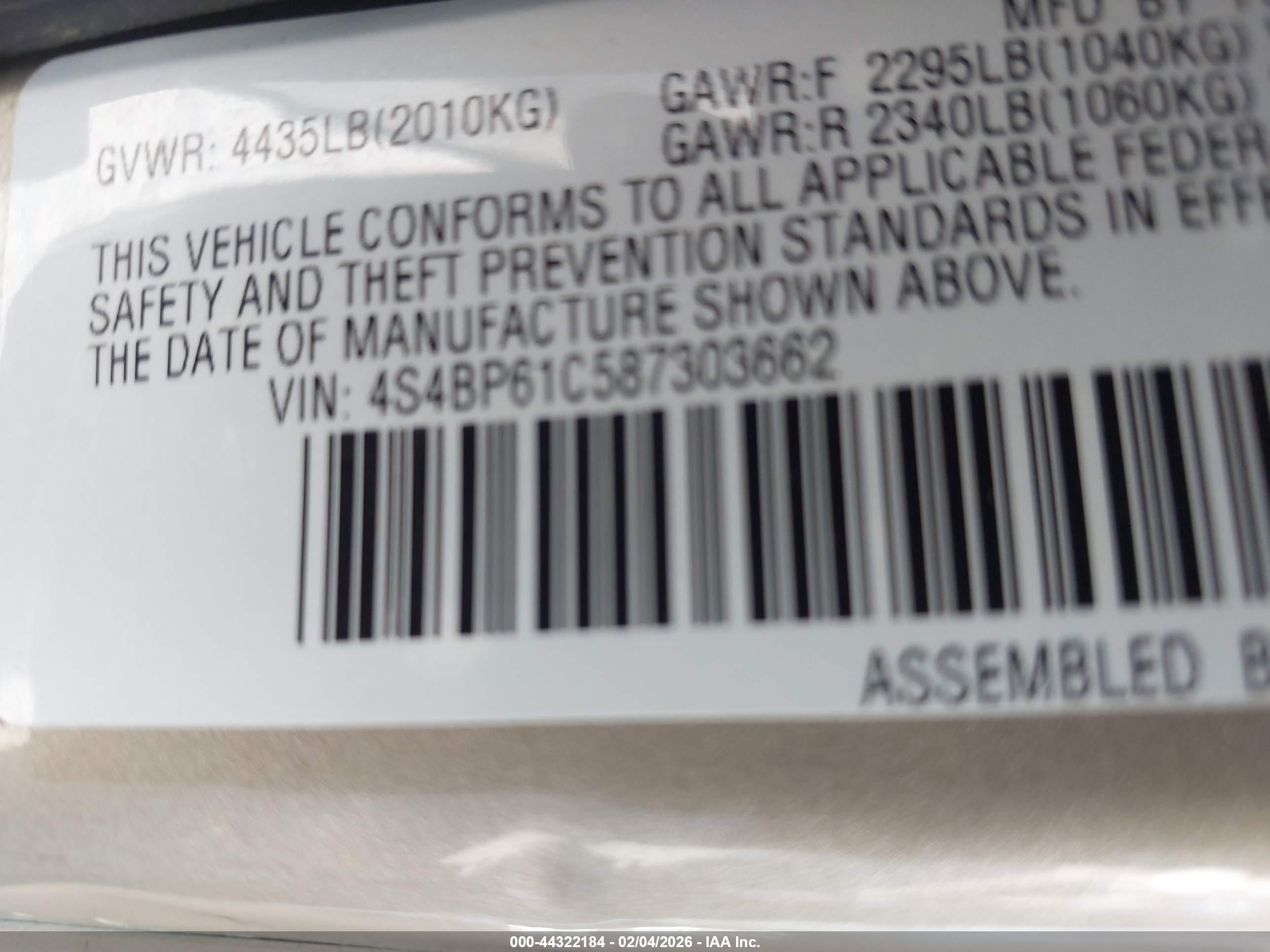 SUBARU OUTBACK image 9
