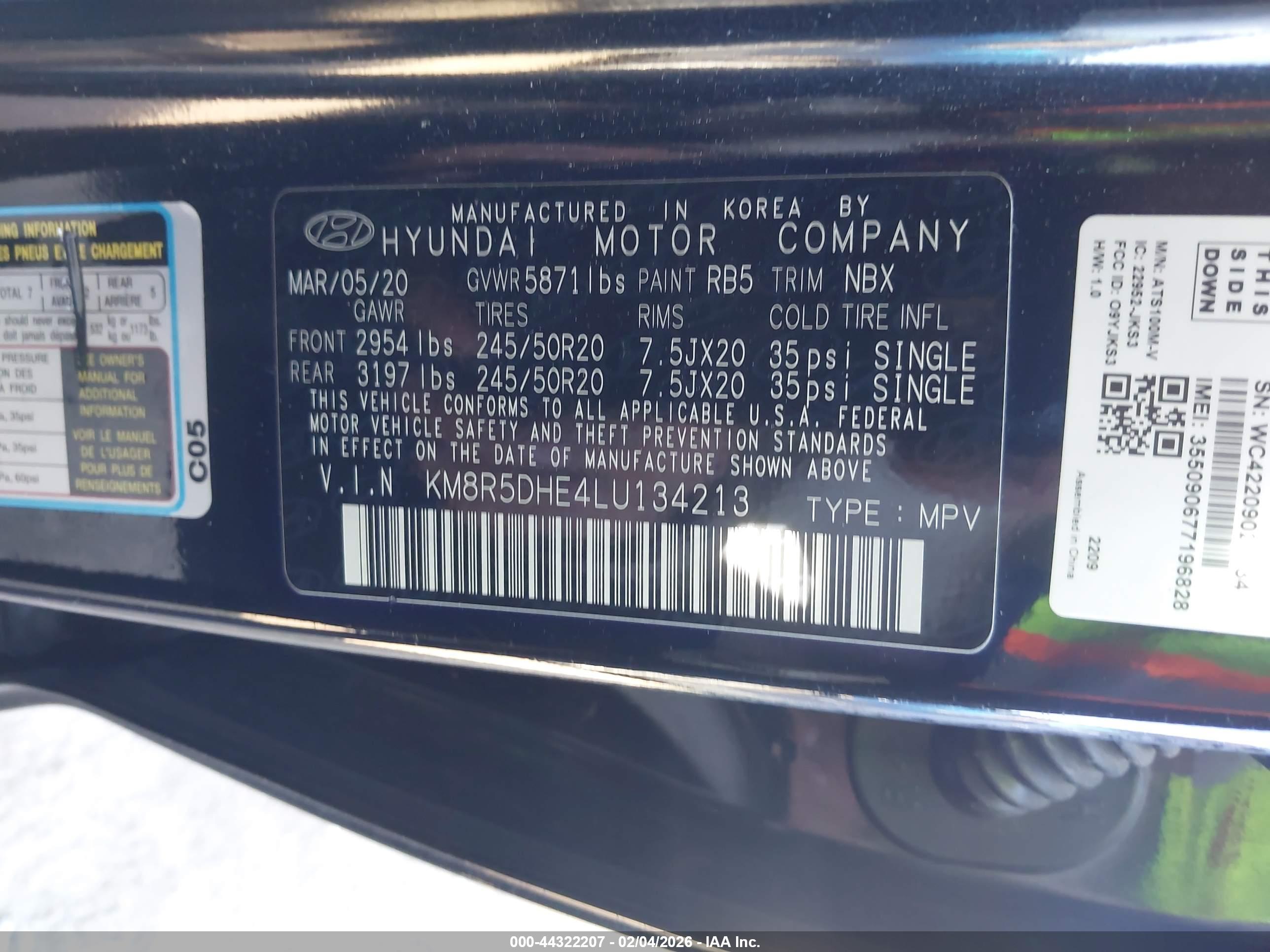 HYUNDAI PALISADE image 9