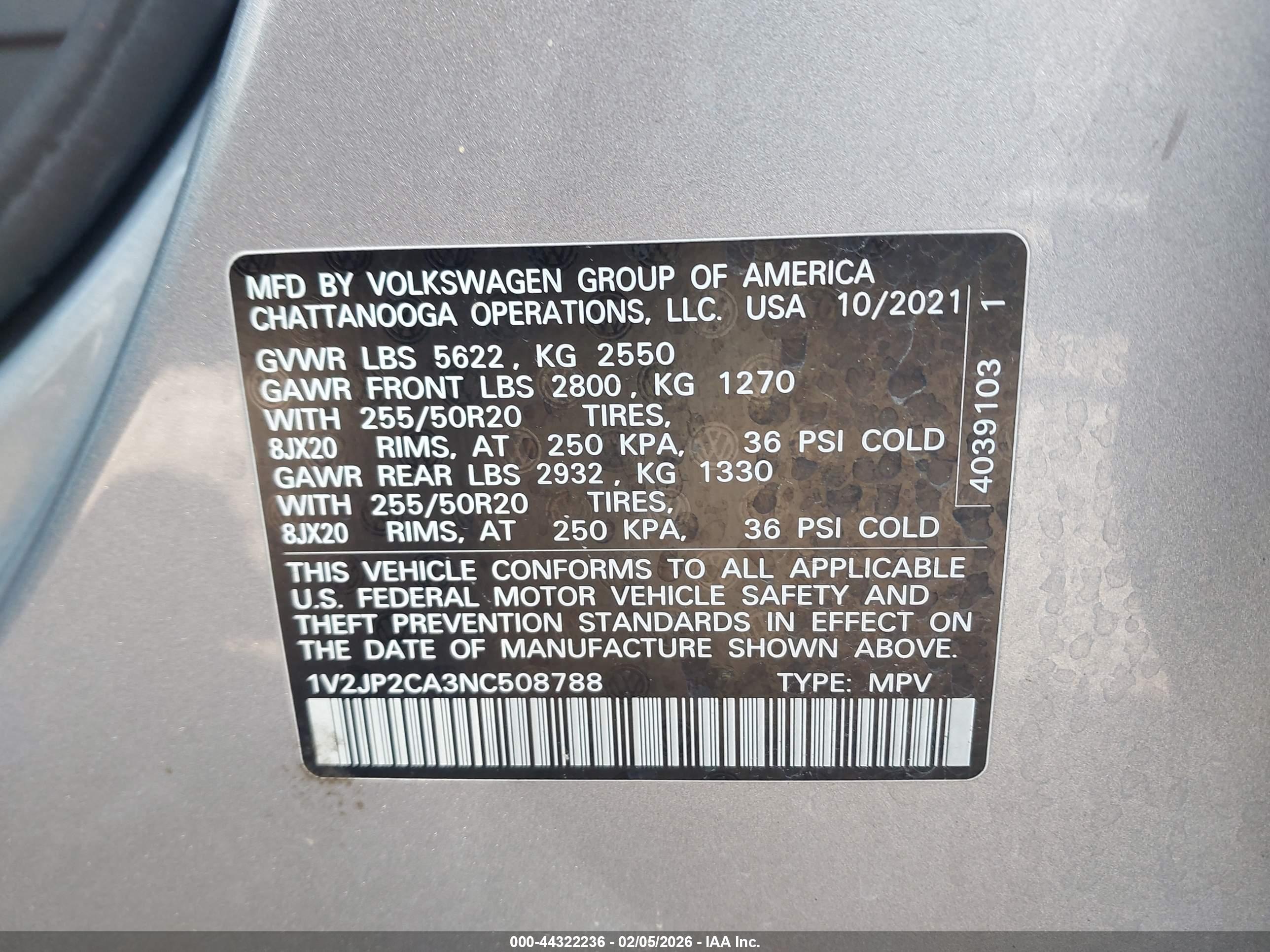 VOLKSWAGEN ATLAS image 9