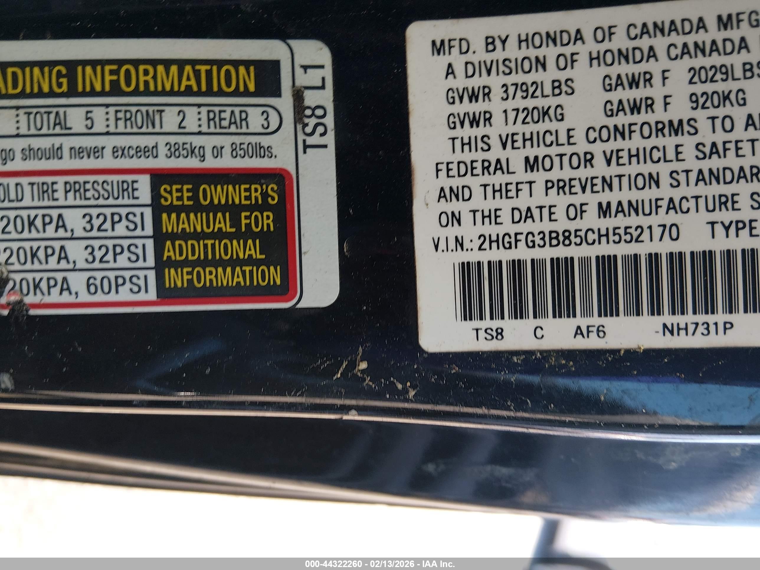 HONDA CIVIC image 9