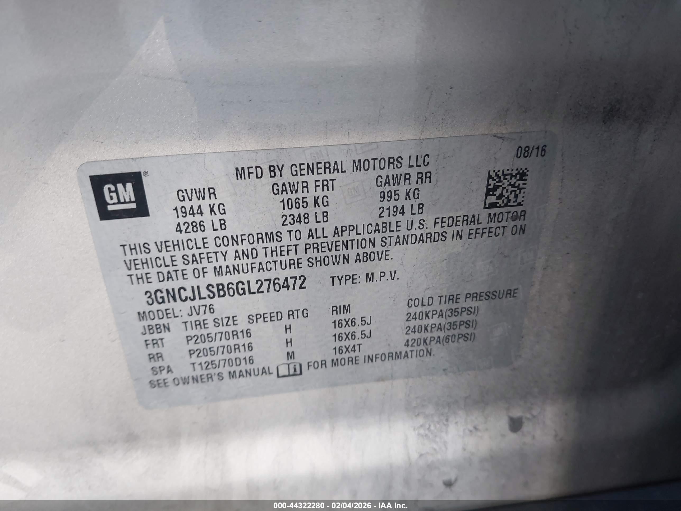CHEVROLET TRAX image 9