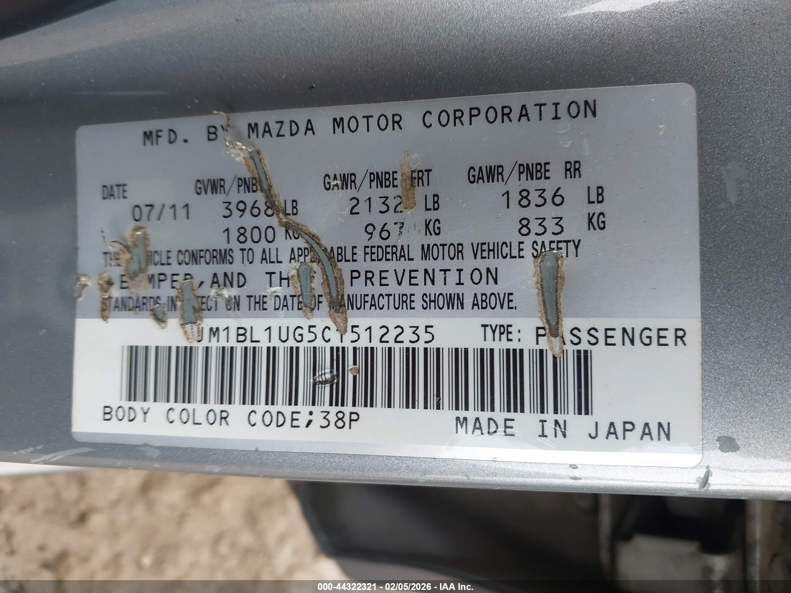 MAZDA MAZDA3 image 9