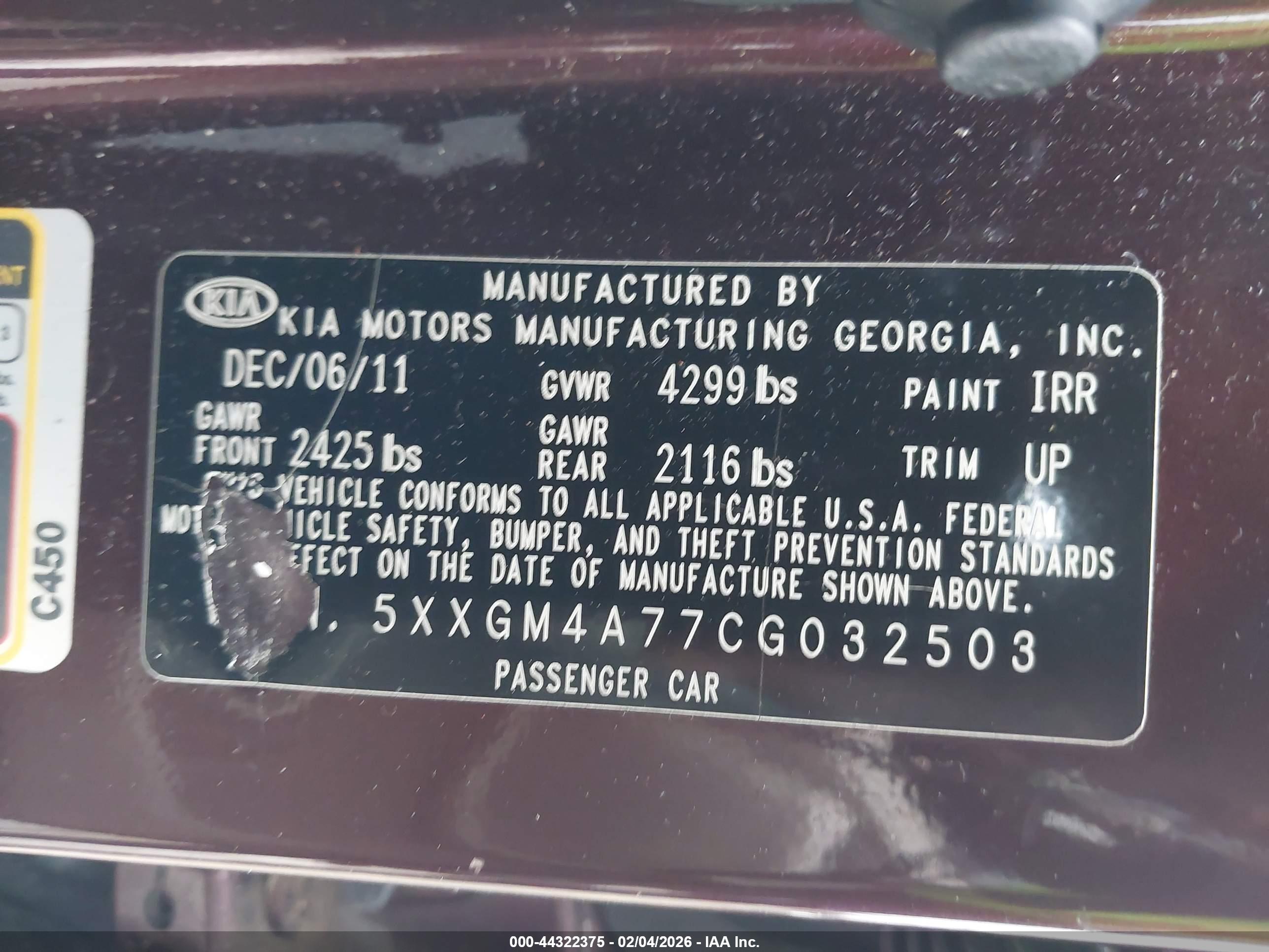 KIA OPTIMA image 9