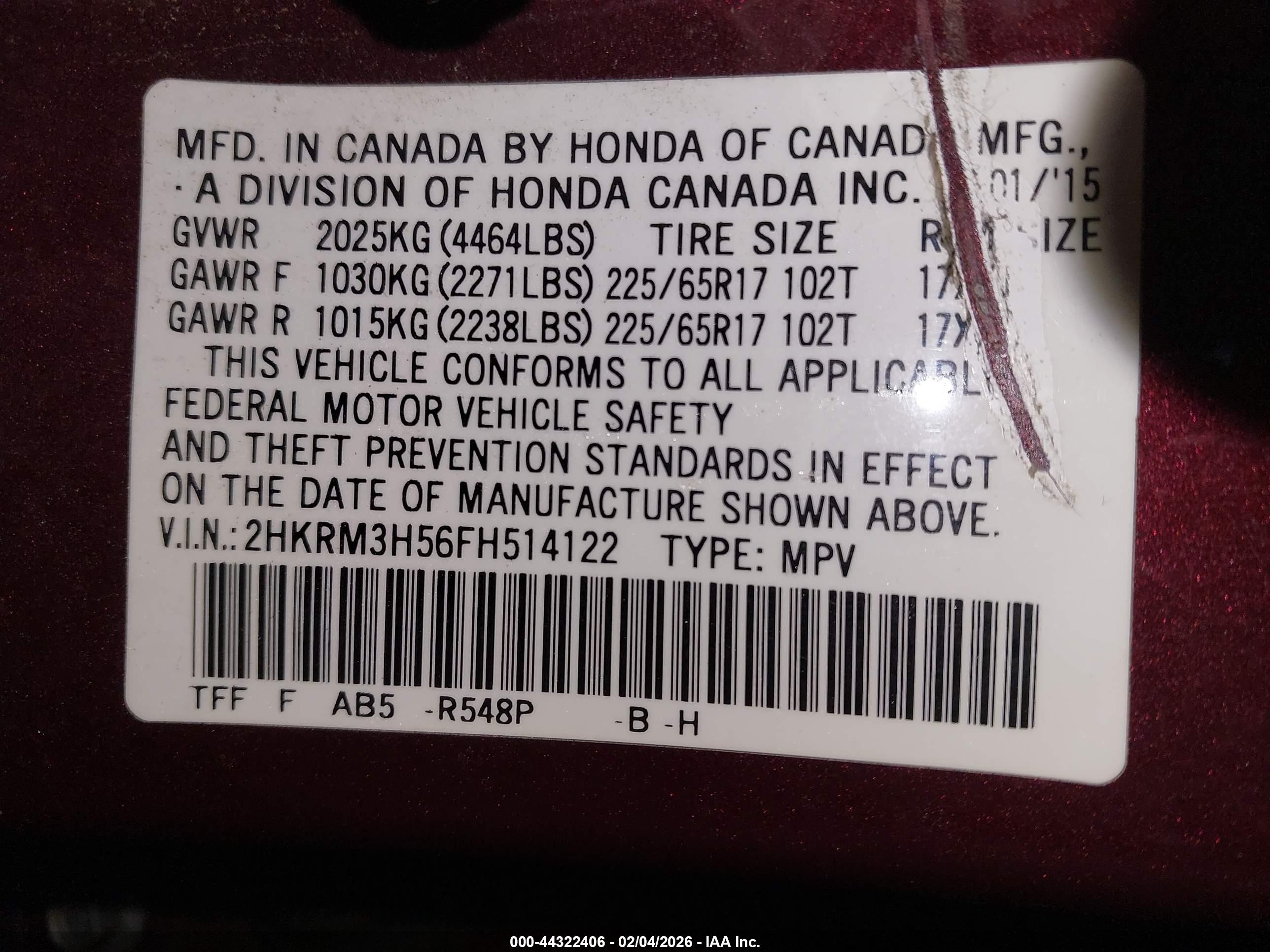 HONDA CR-V image 9