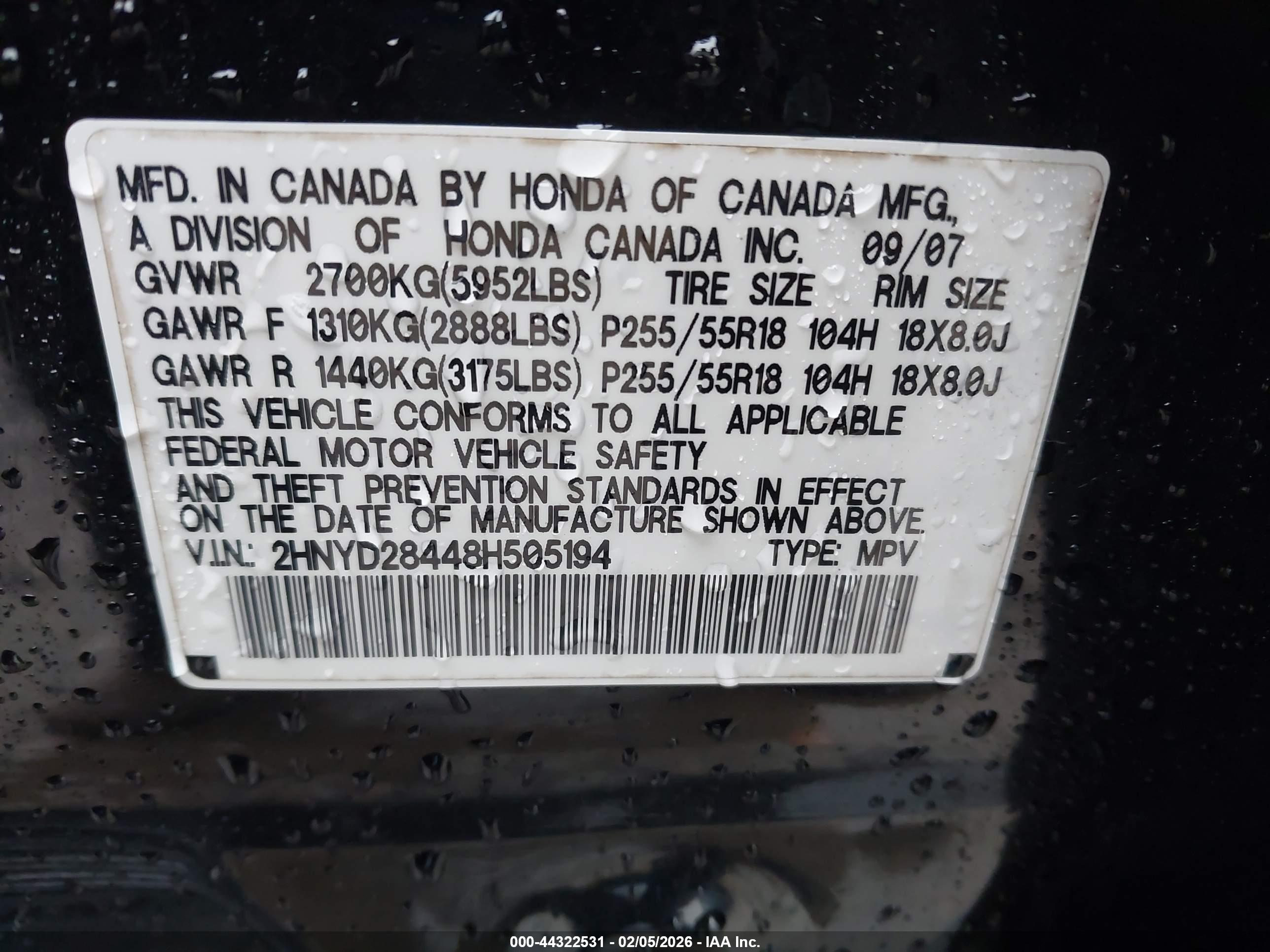 ACURA MDX image 9