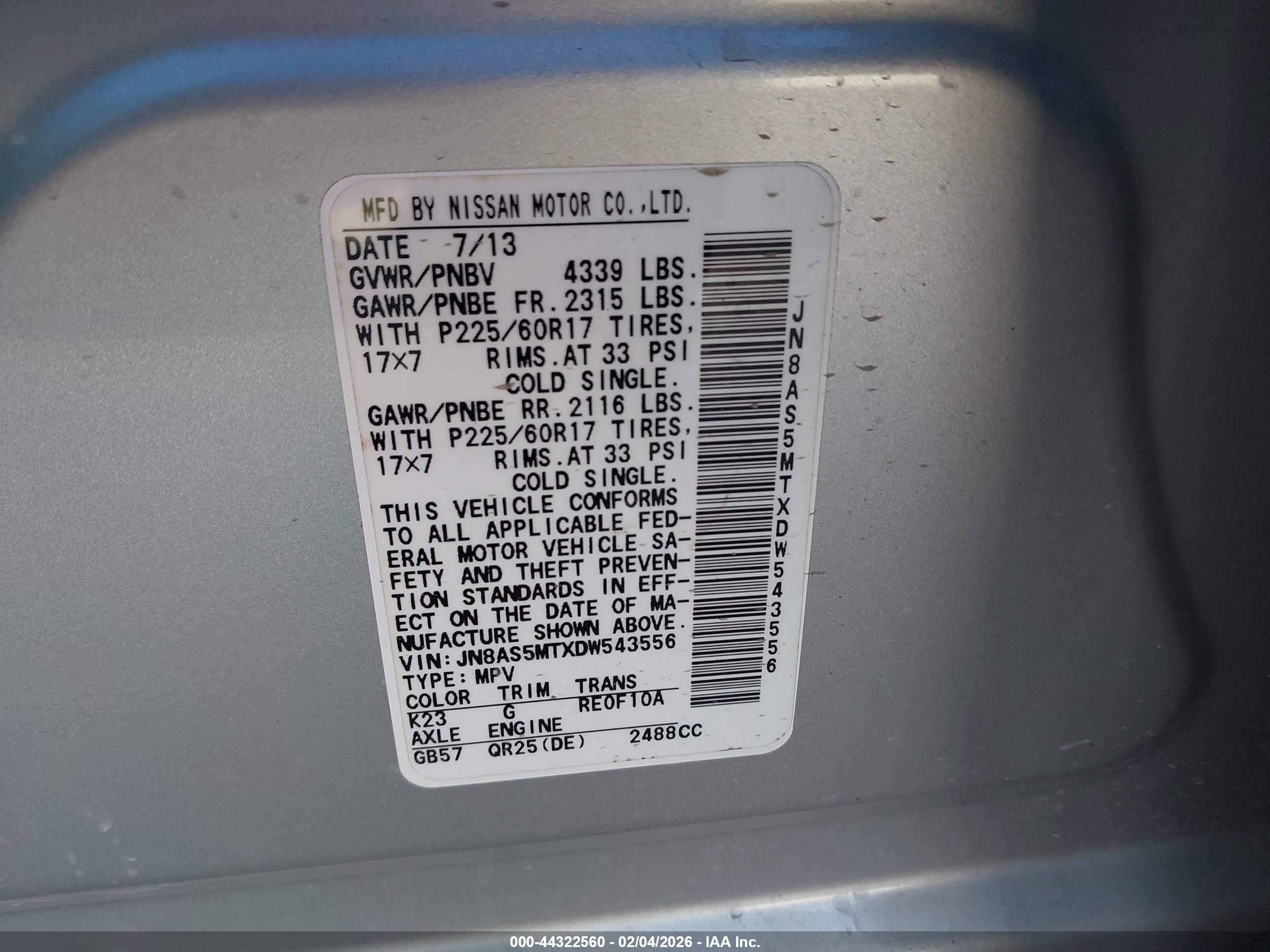 NISSAN ROGUE image 9