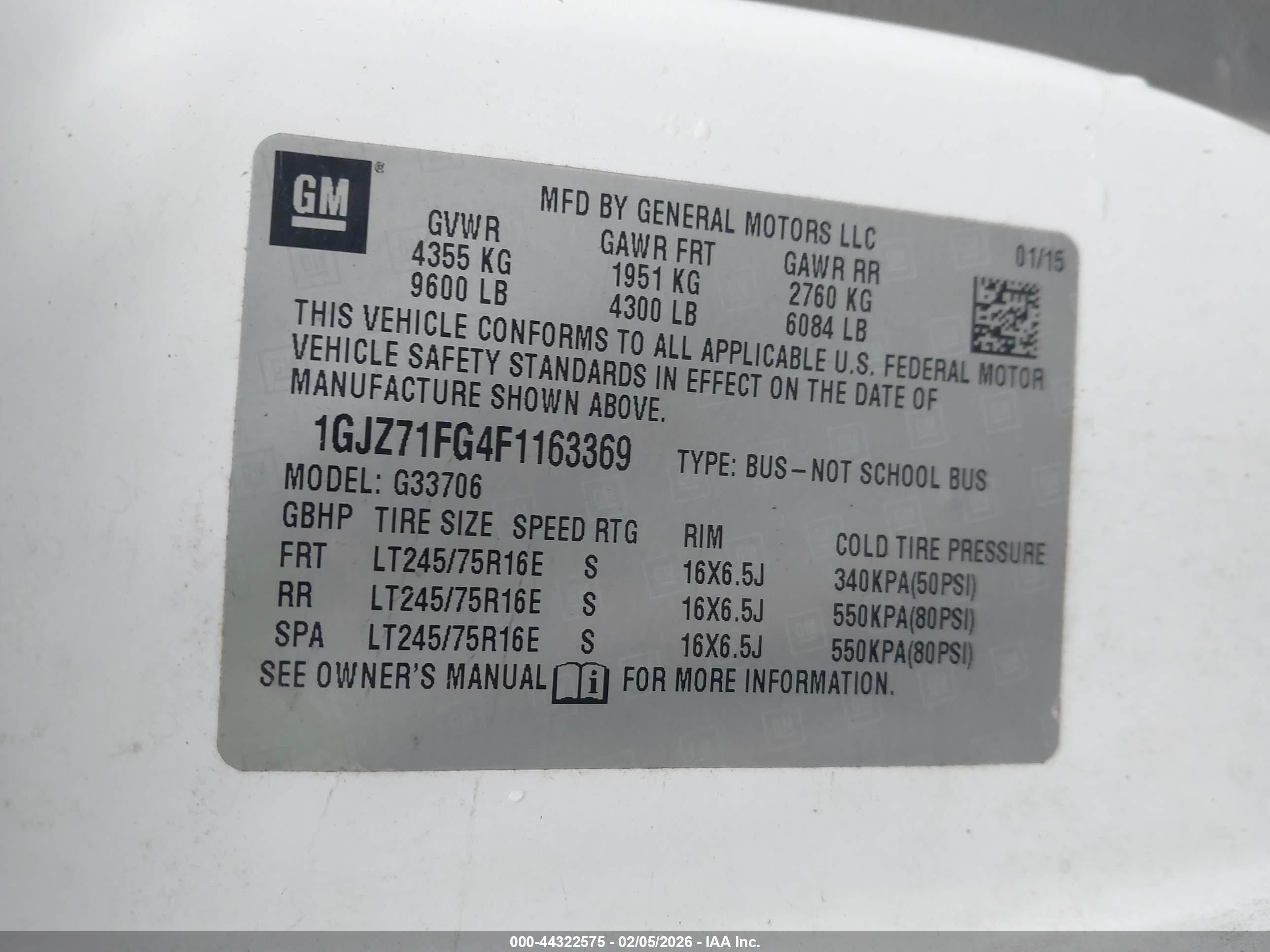 GMC SAVANA image 9
