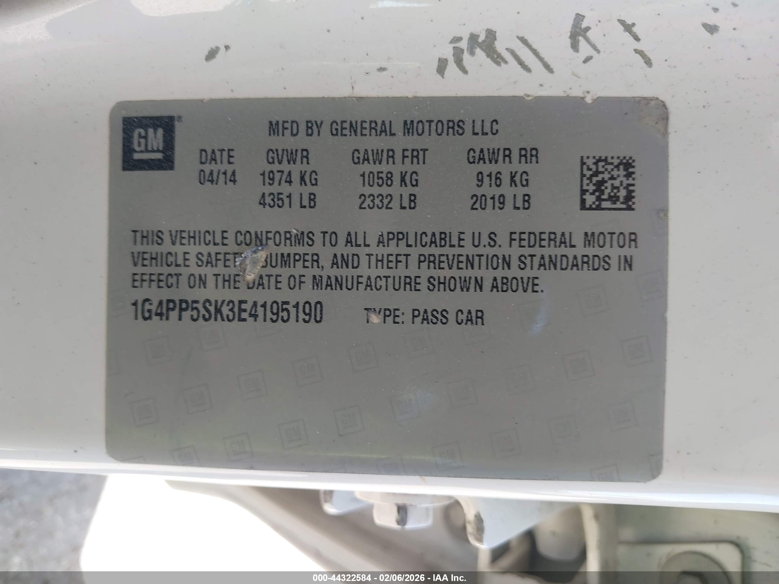 BUICK VERANO image 9