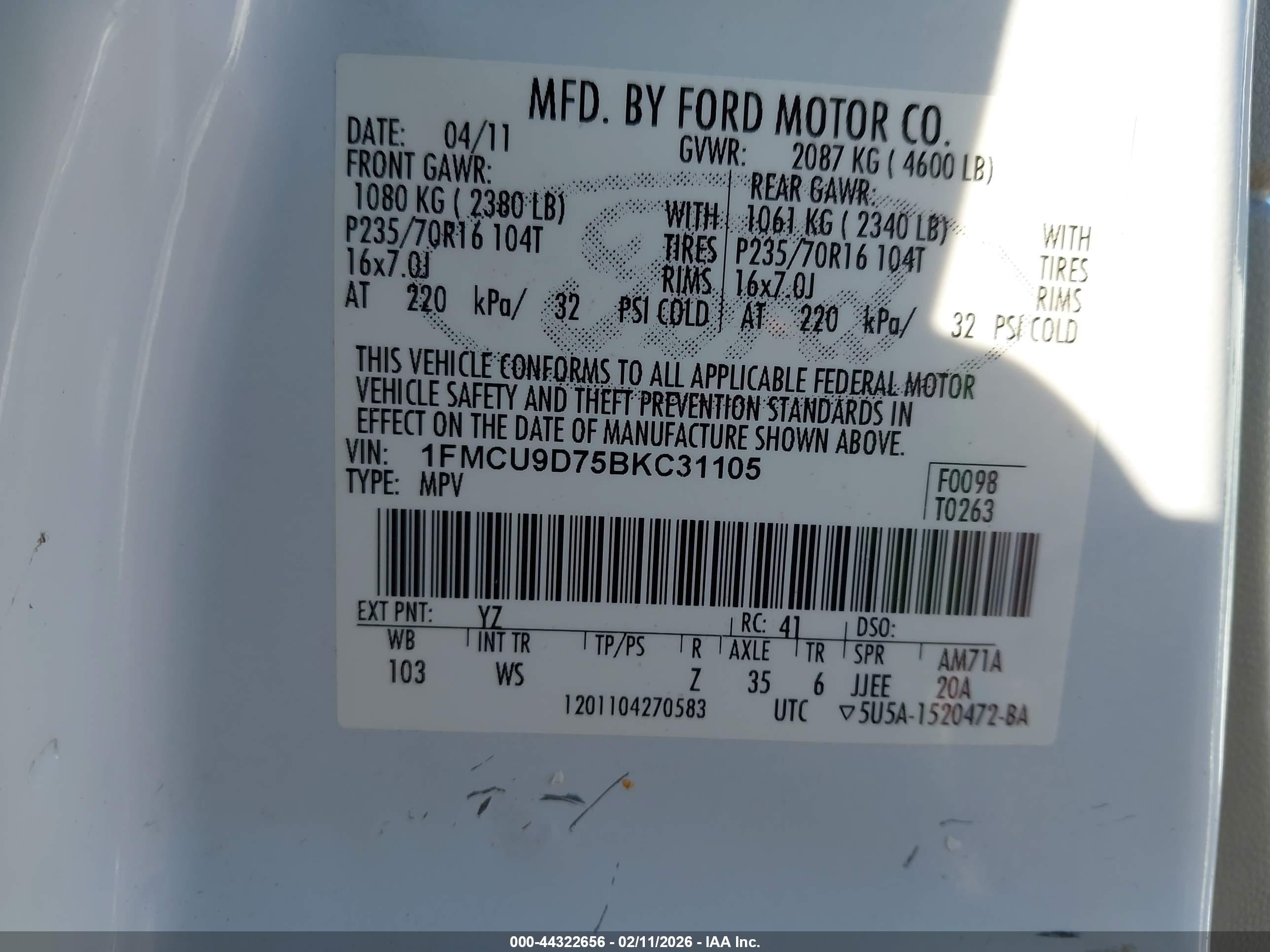 FORD ESCAPE image 9