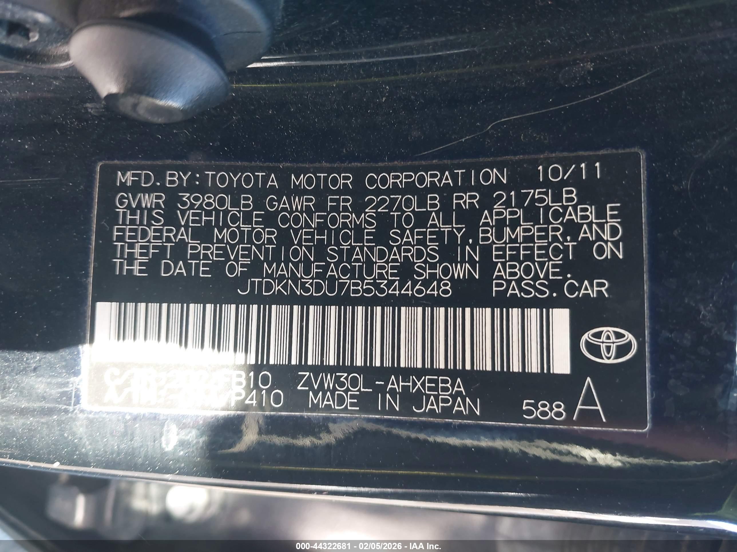 TOYOTA PRIUS image 9