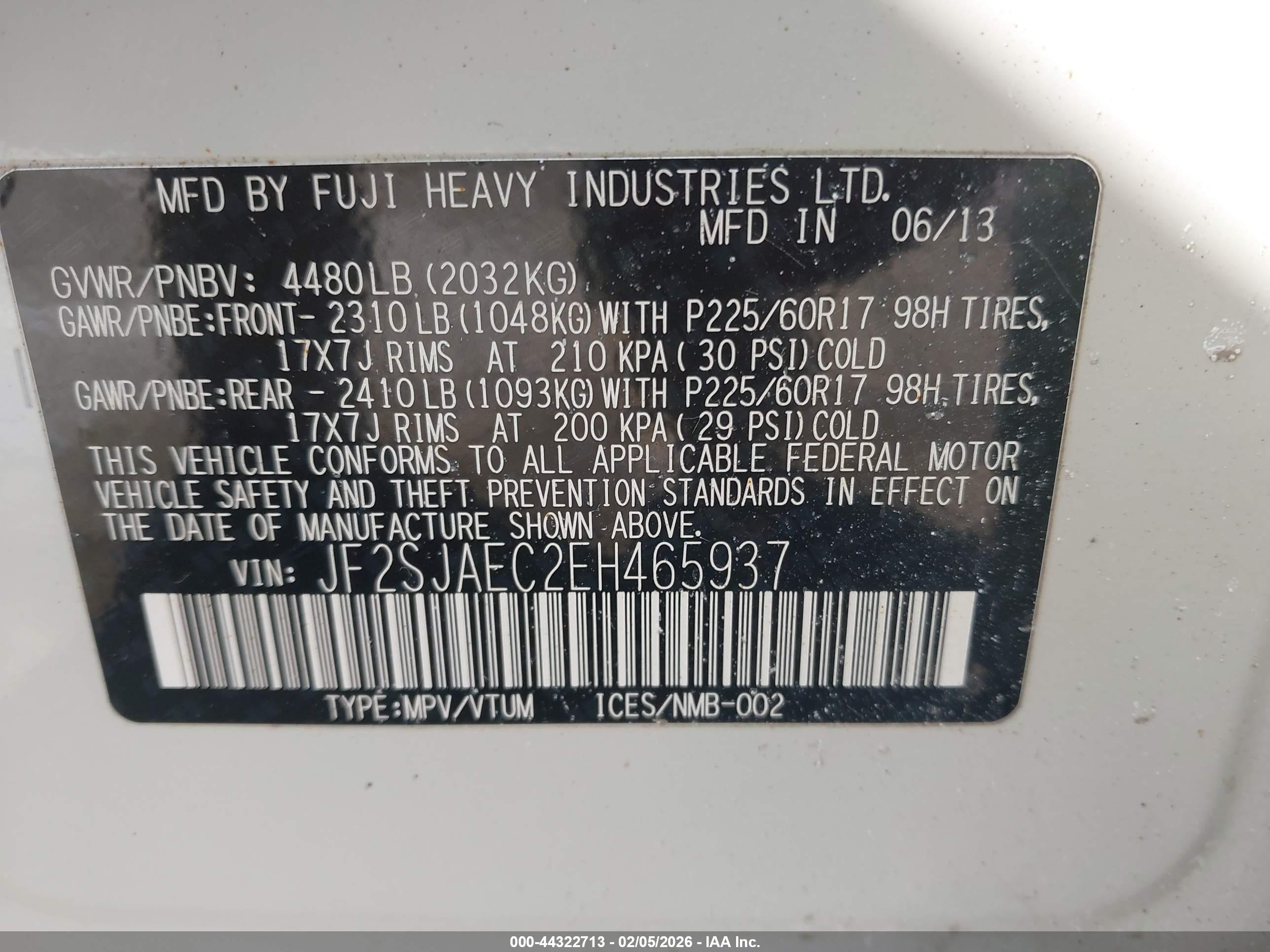 SUBARU FORESTER image 9