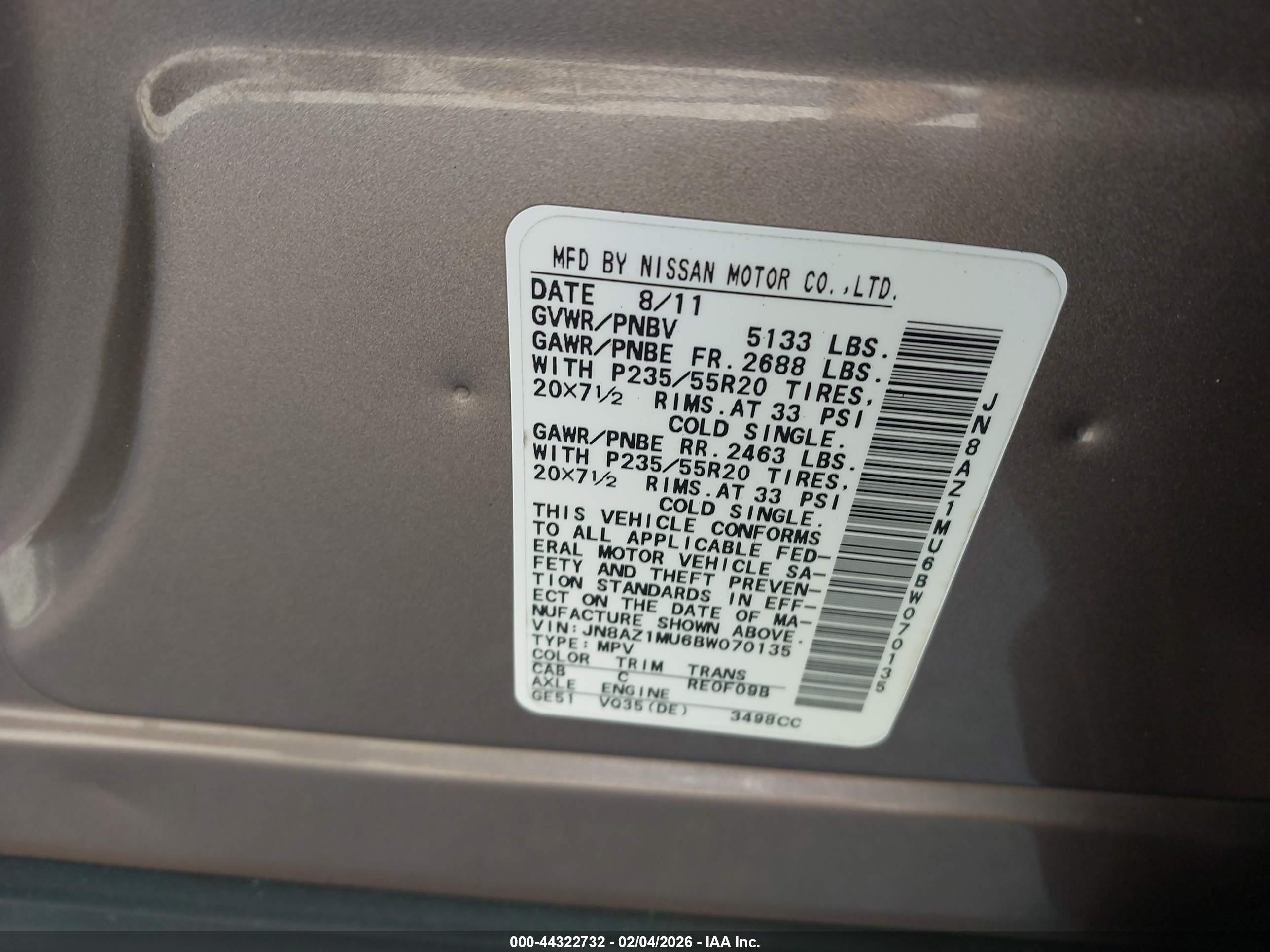 NISSAN MURANO image 9