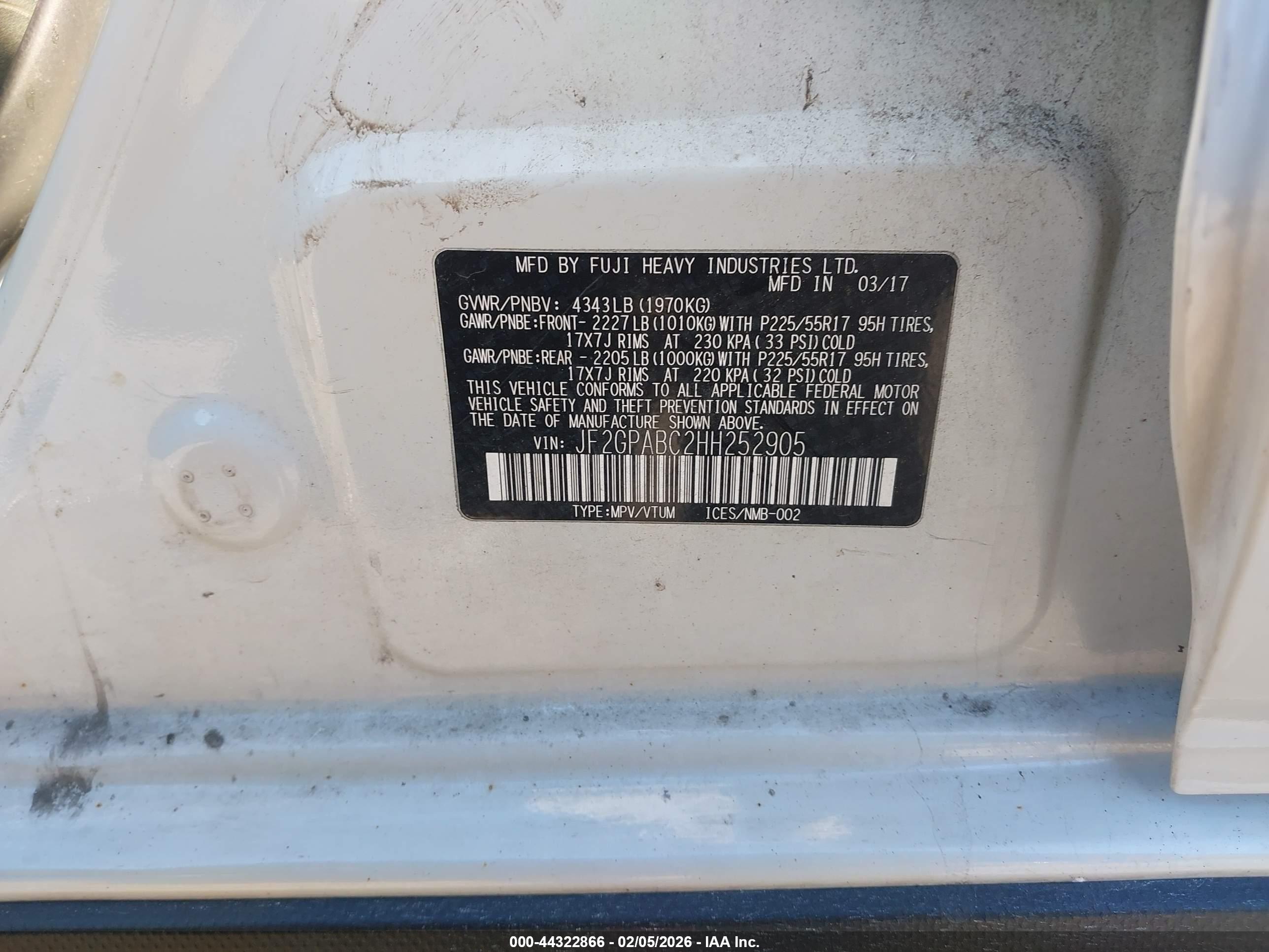 SUBARU CROSSTREK image 9