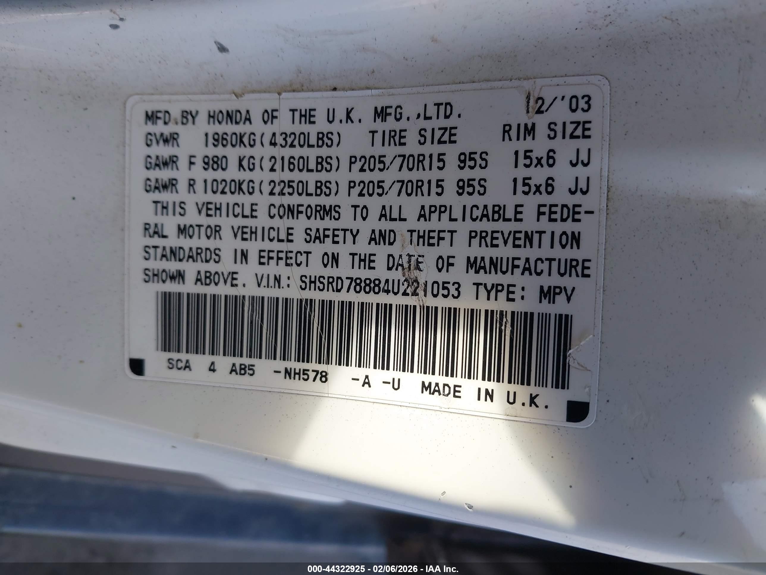 HONDA CR-V image 9