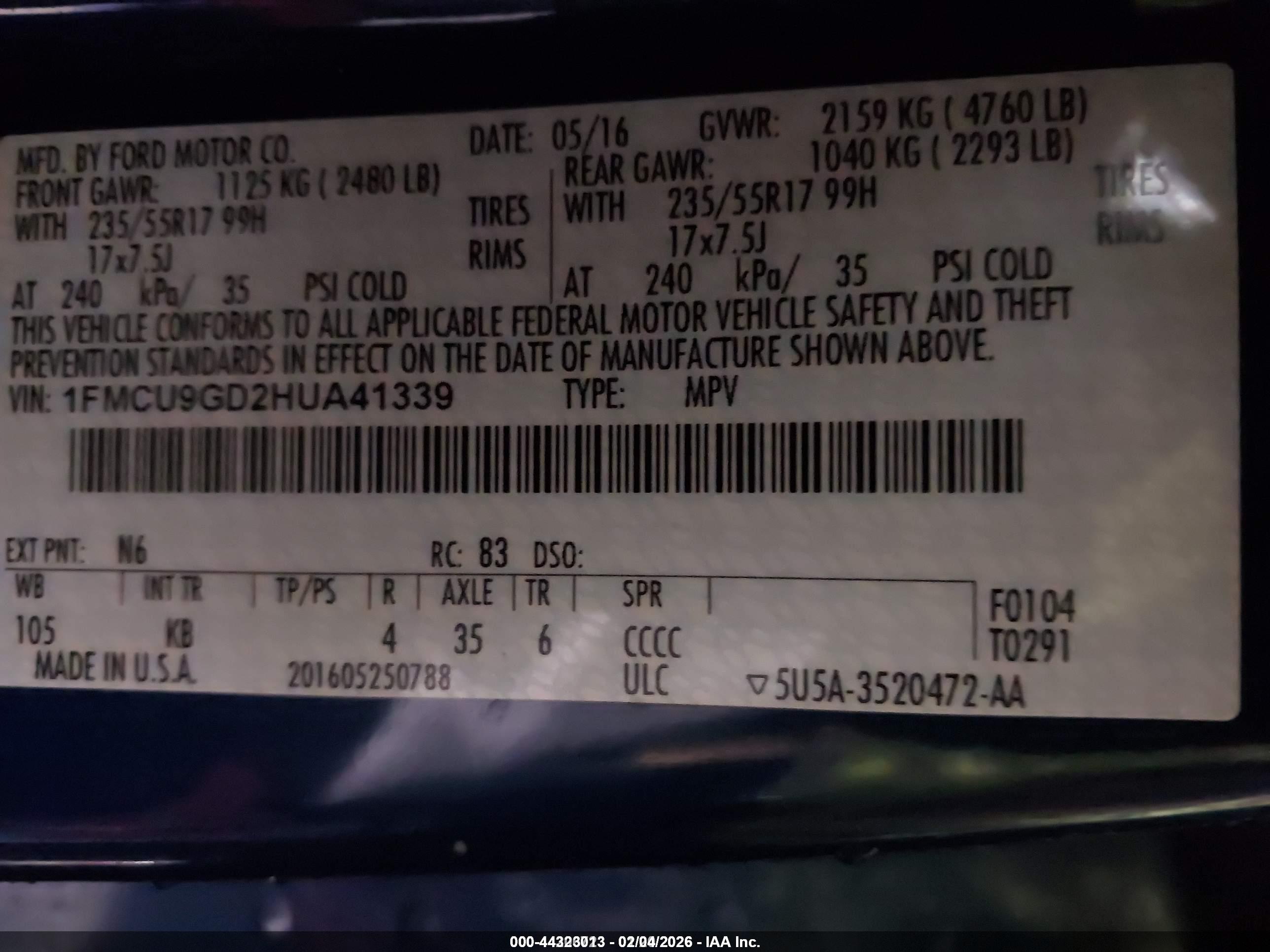 FORD ESCAPE image 9