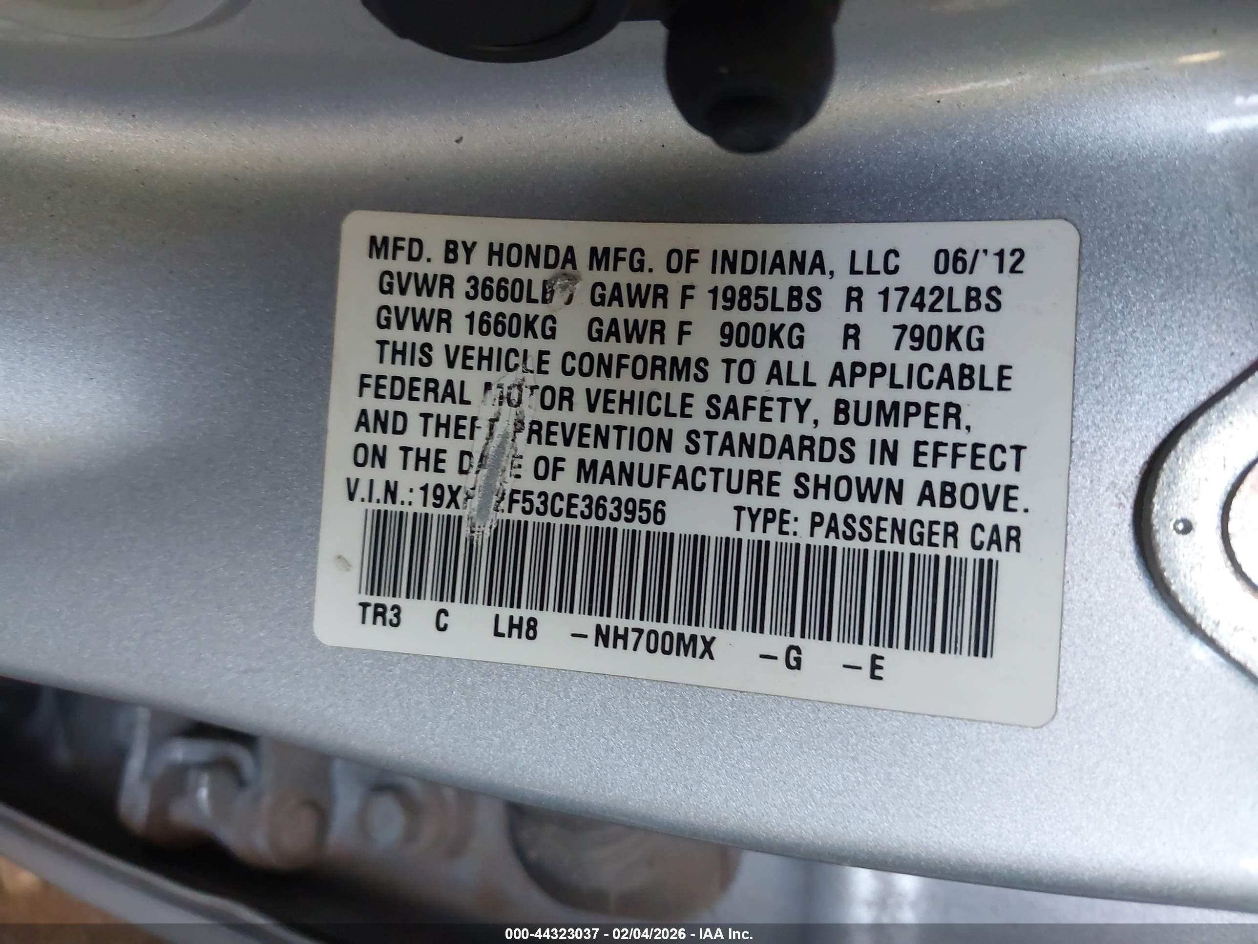 HONDA CIVIC image 9
