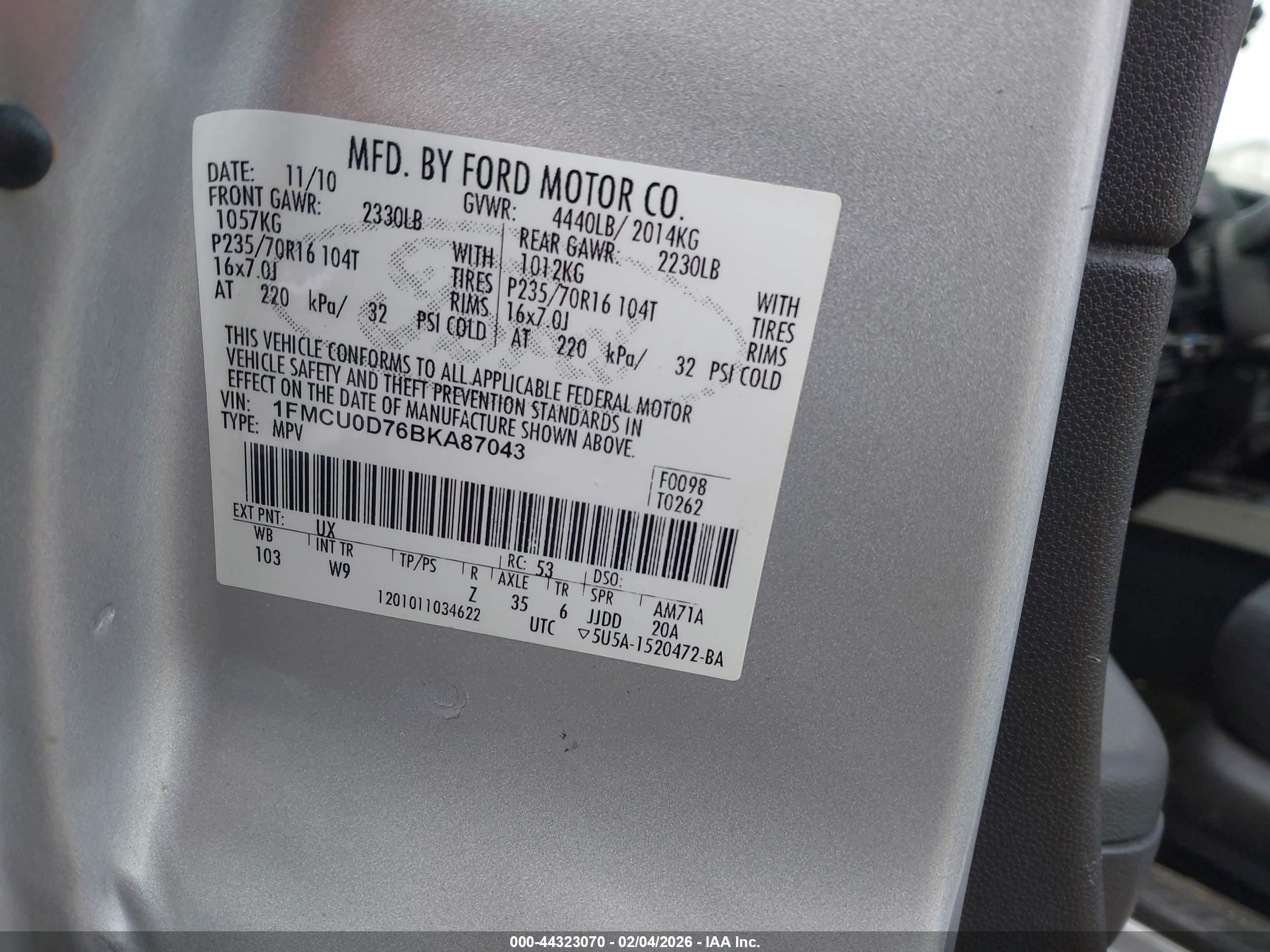 FORD ESCAPE image 9