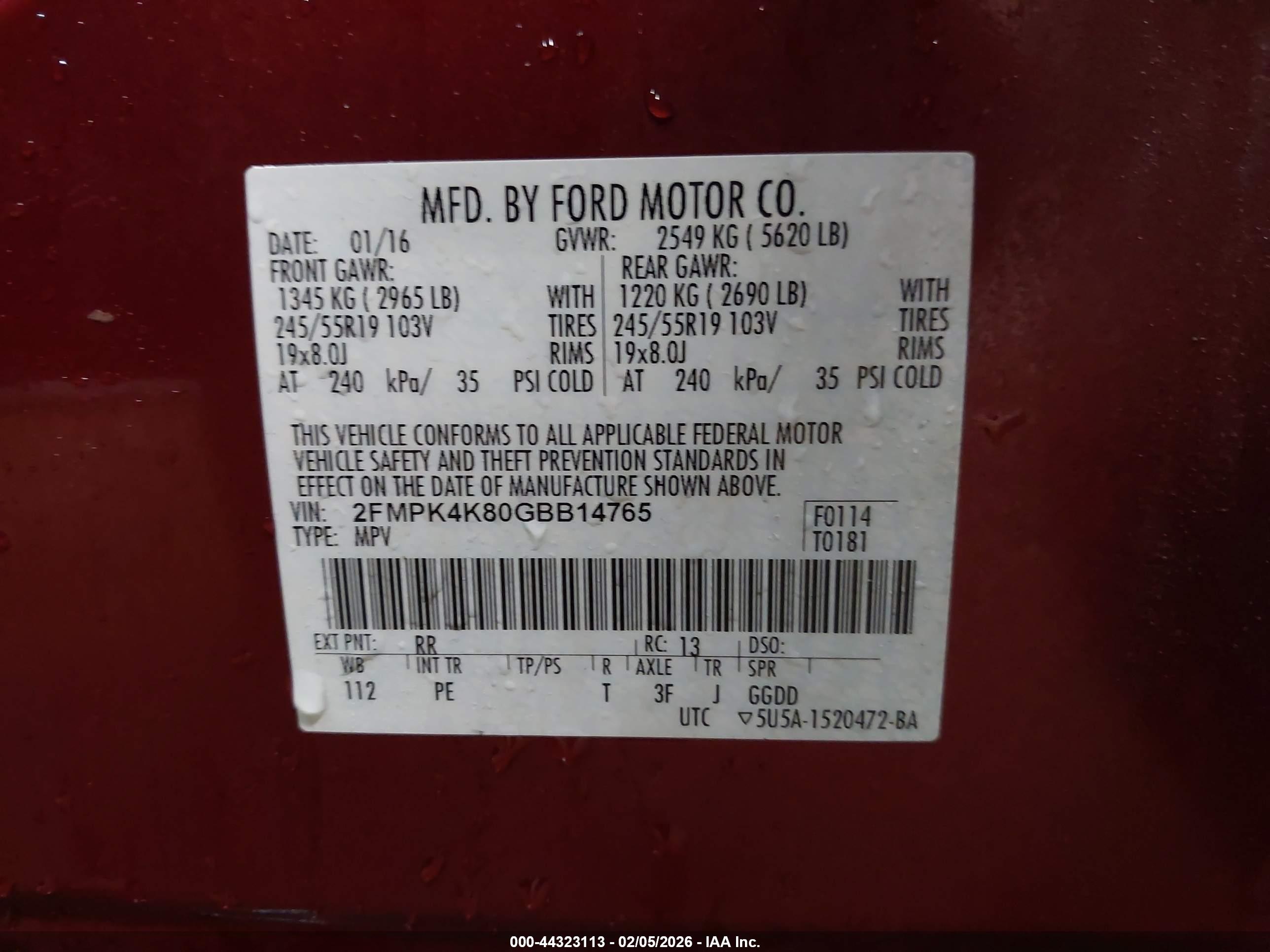 FORD EDGE image 9