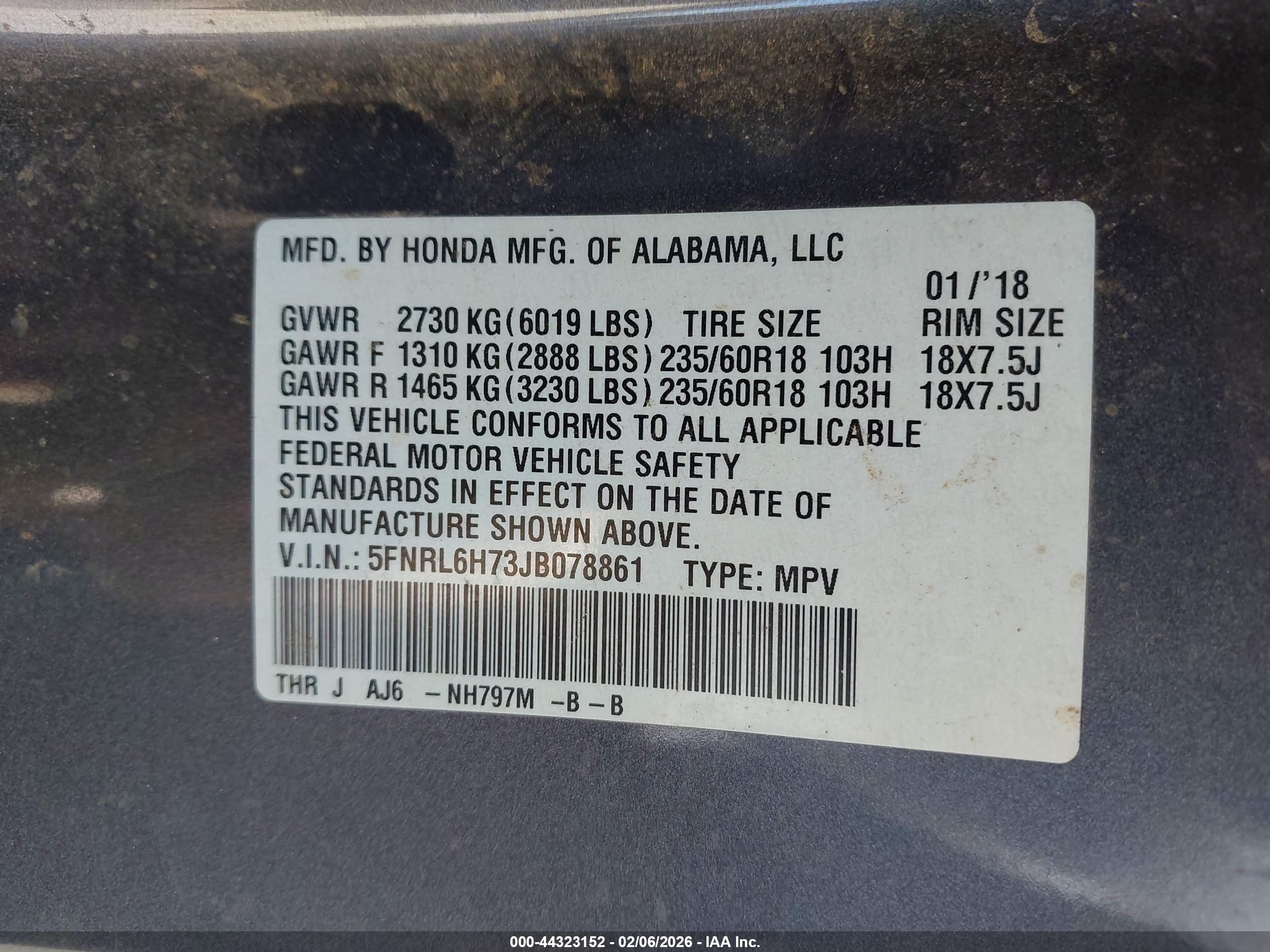 HONDA ODYSSEY image 9
