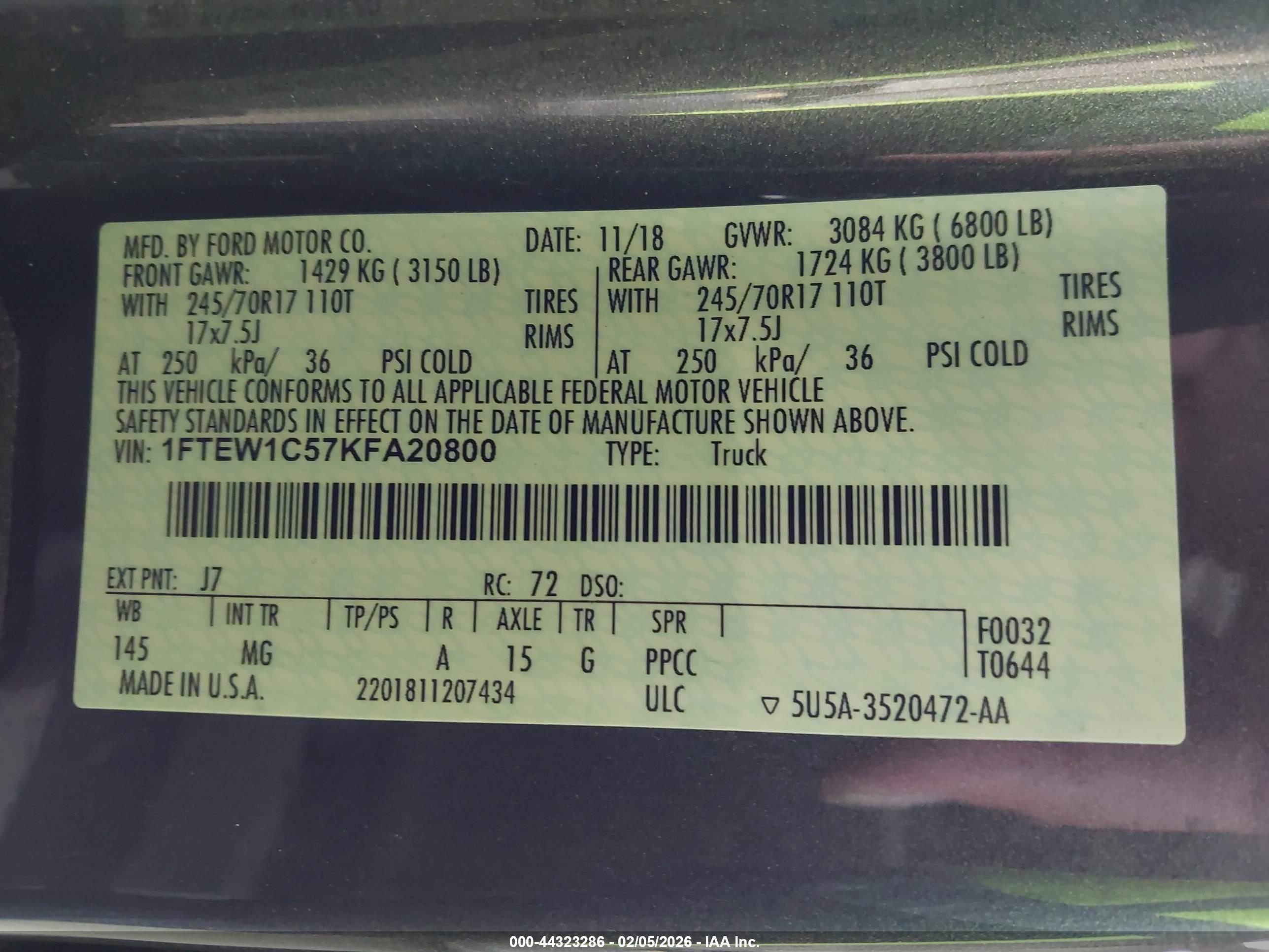 FORD F-150 image 9
