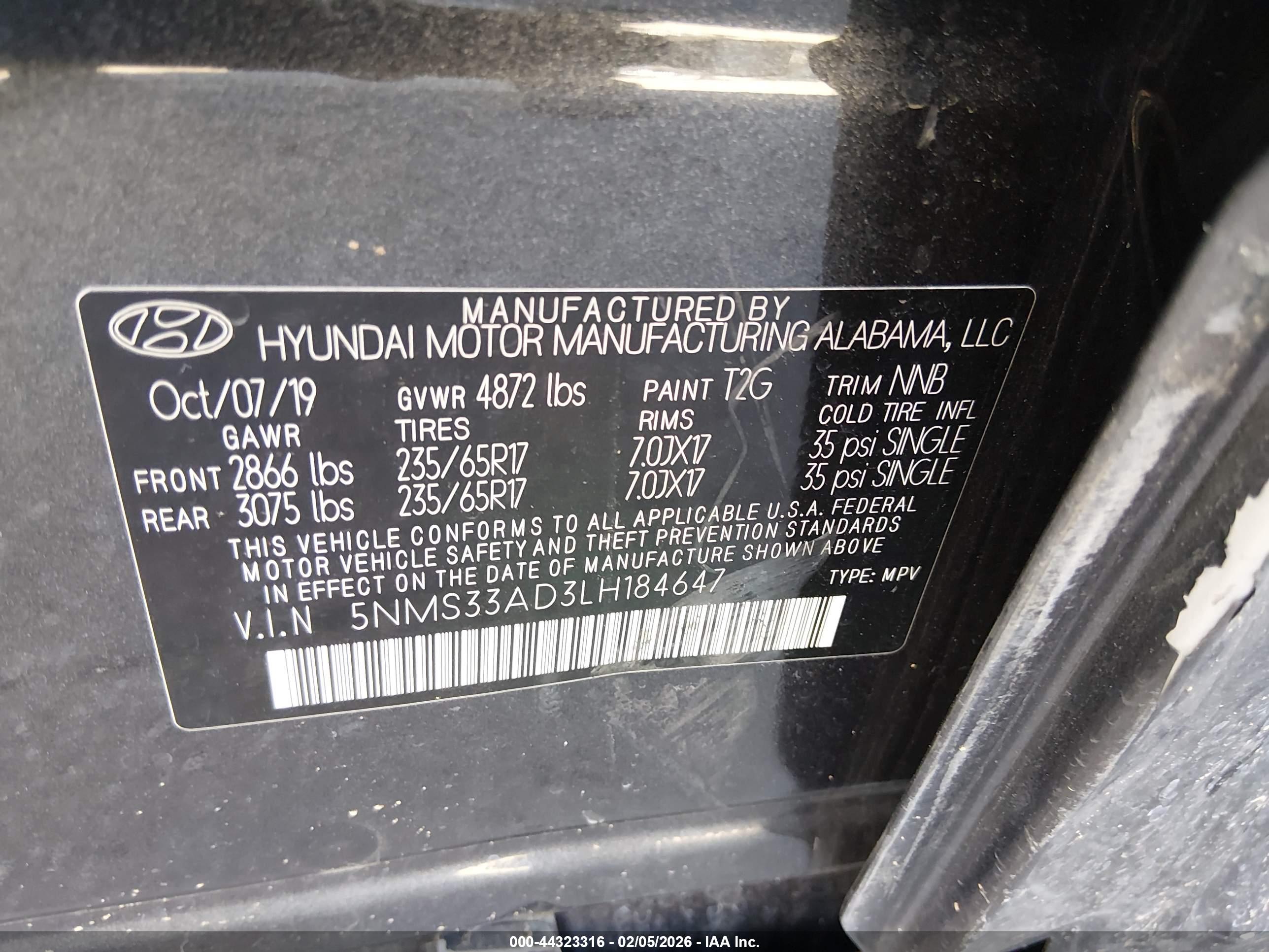 HYUNDAI SANTA image 9