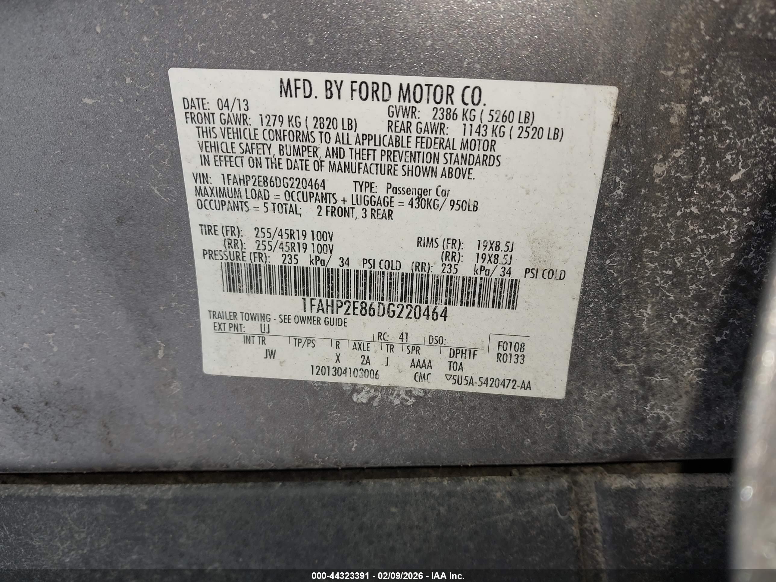 FORD TAURUS image 9