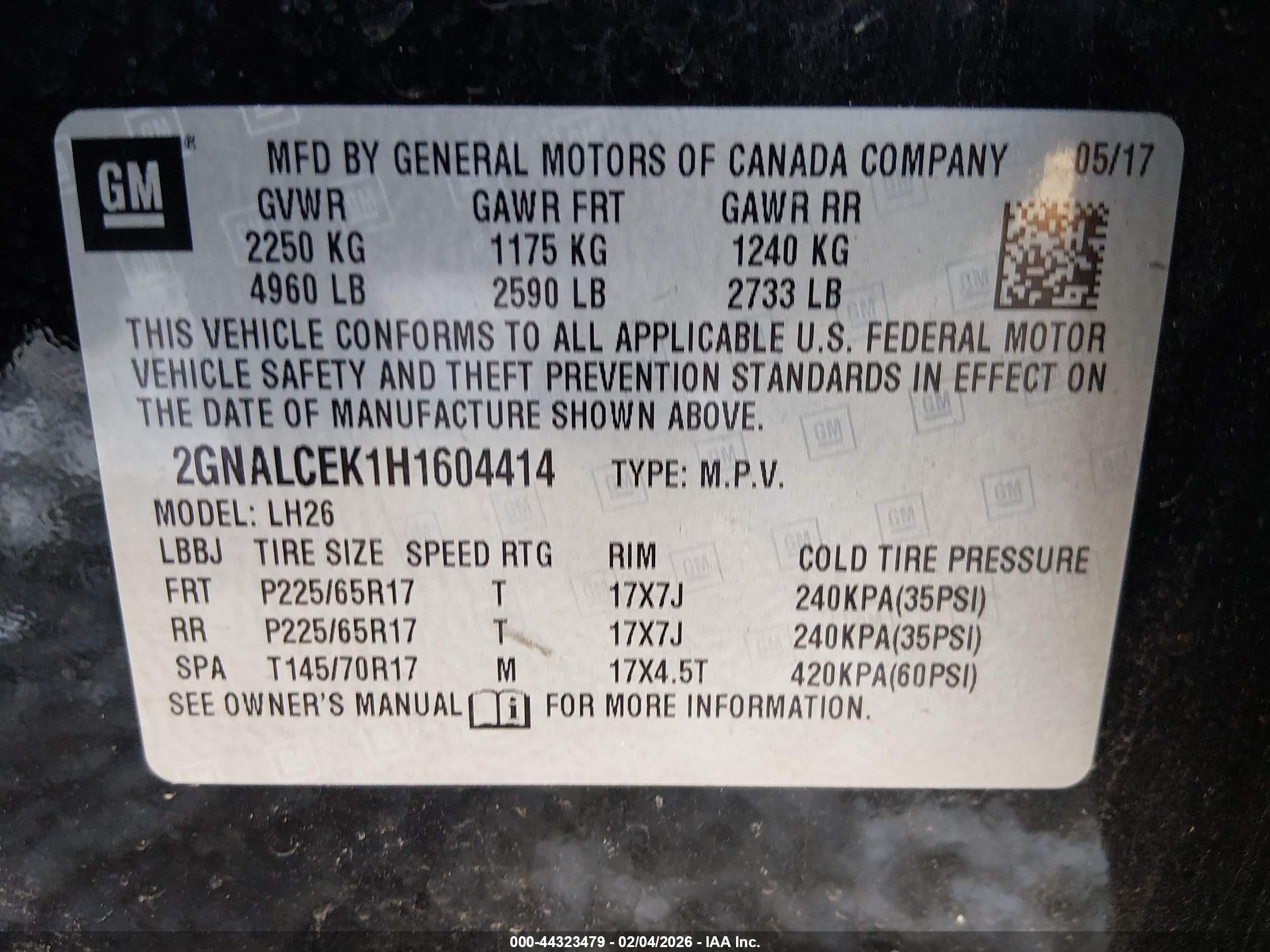 CHEVROLET EQUINOX image 9