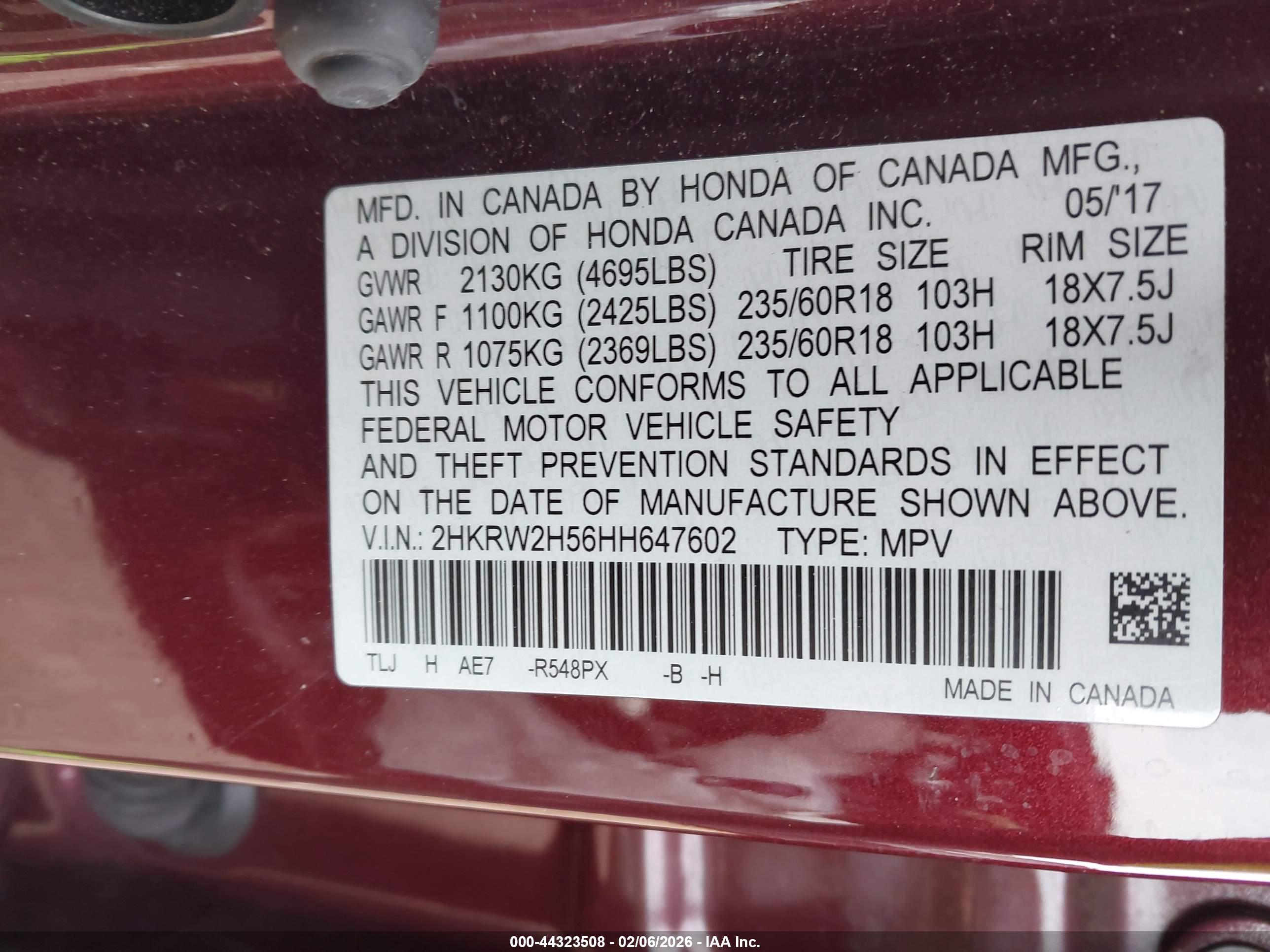 HONDA CR-V image 9