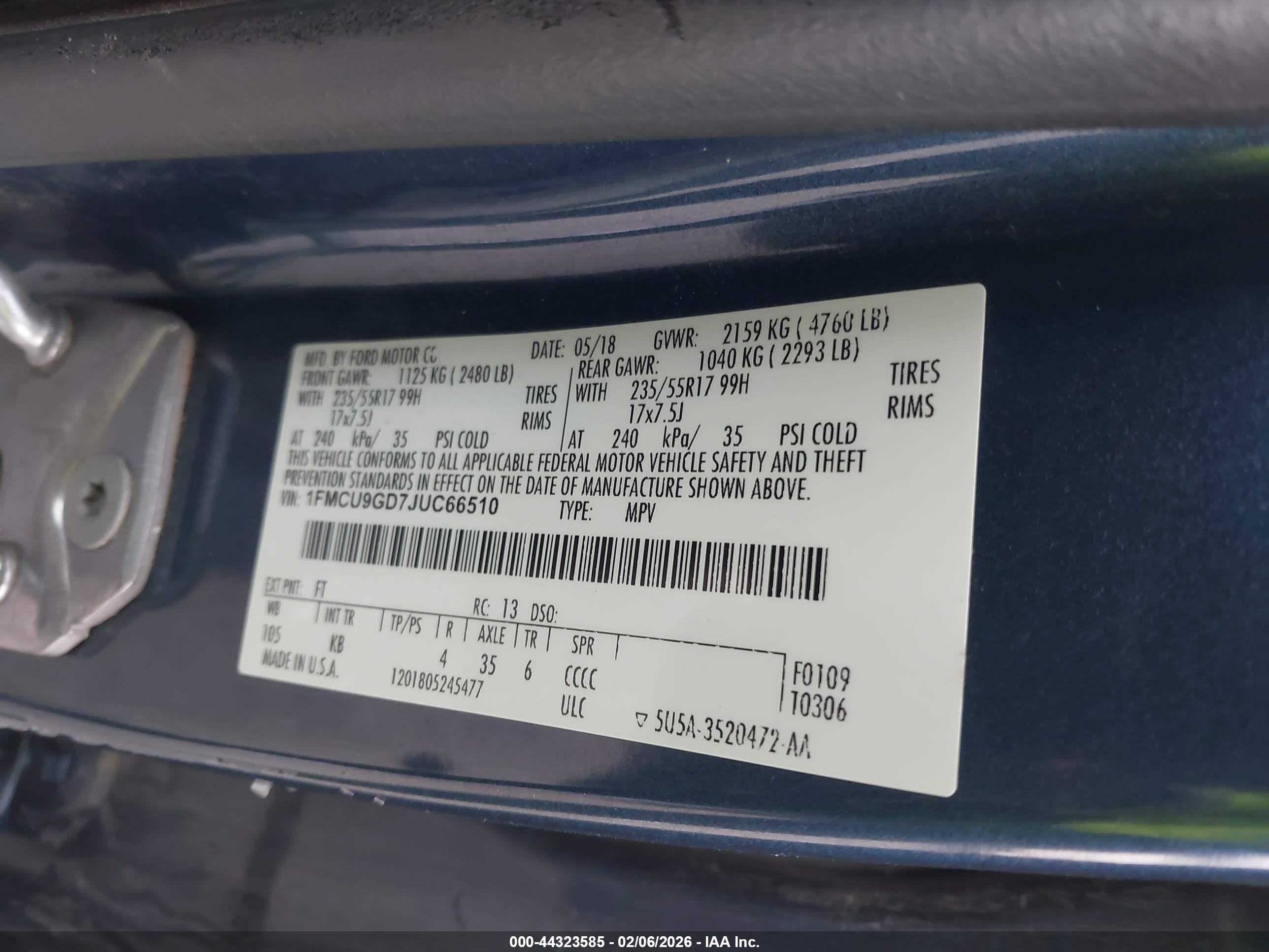 FORD ESCAPE image 9