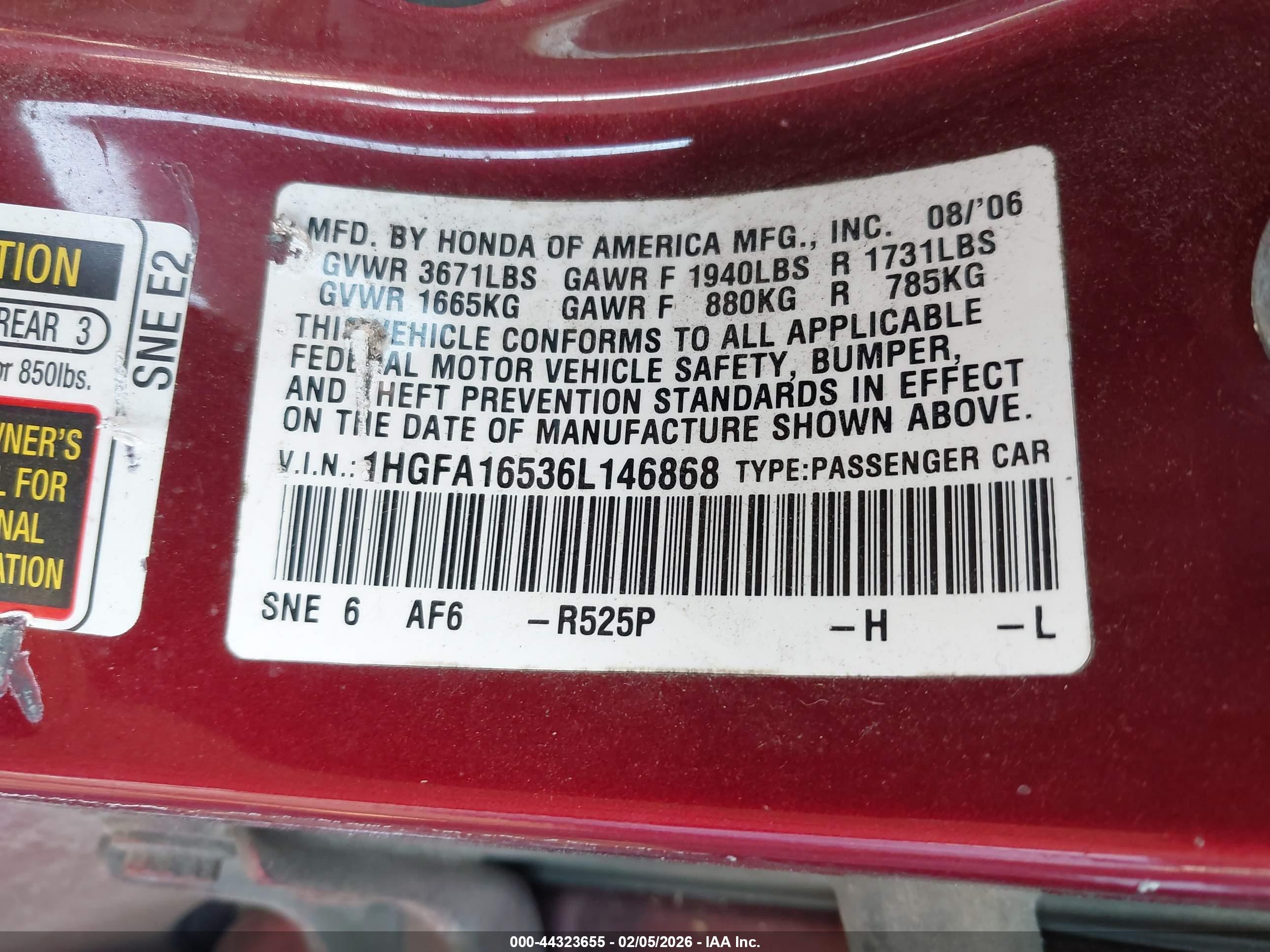 HONDA CIVIC image 9