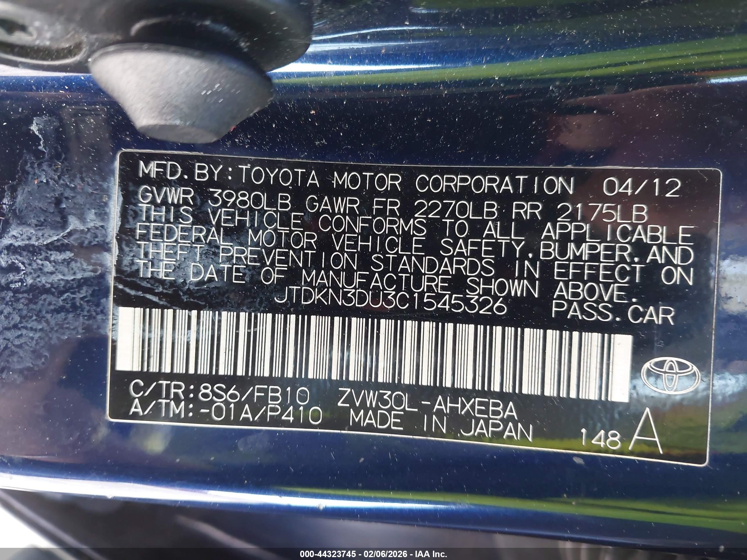 TOYOTA PRIUS image 9