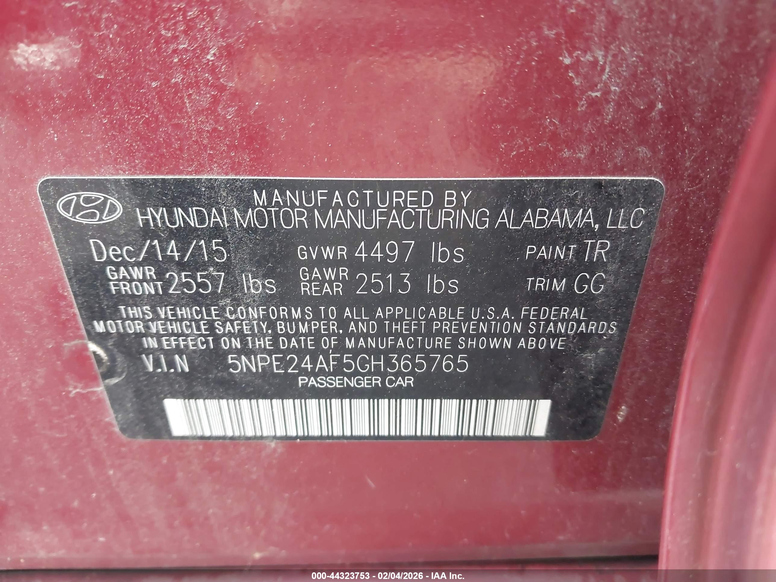 HYUNDAI SONATA image 9