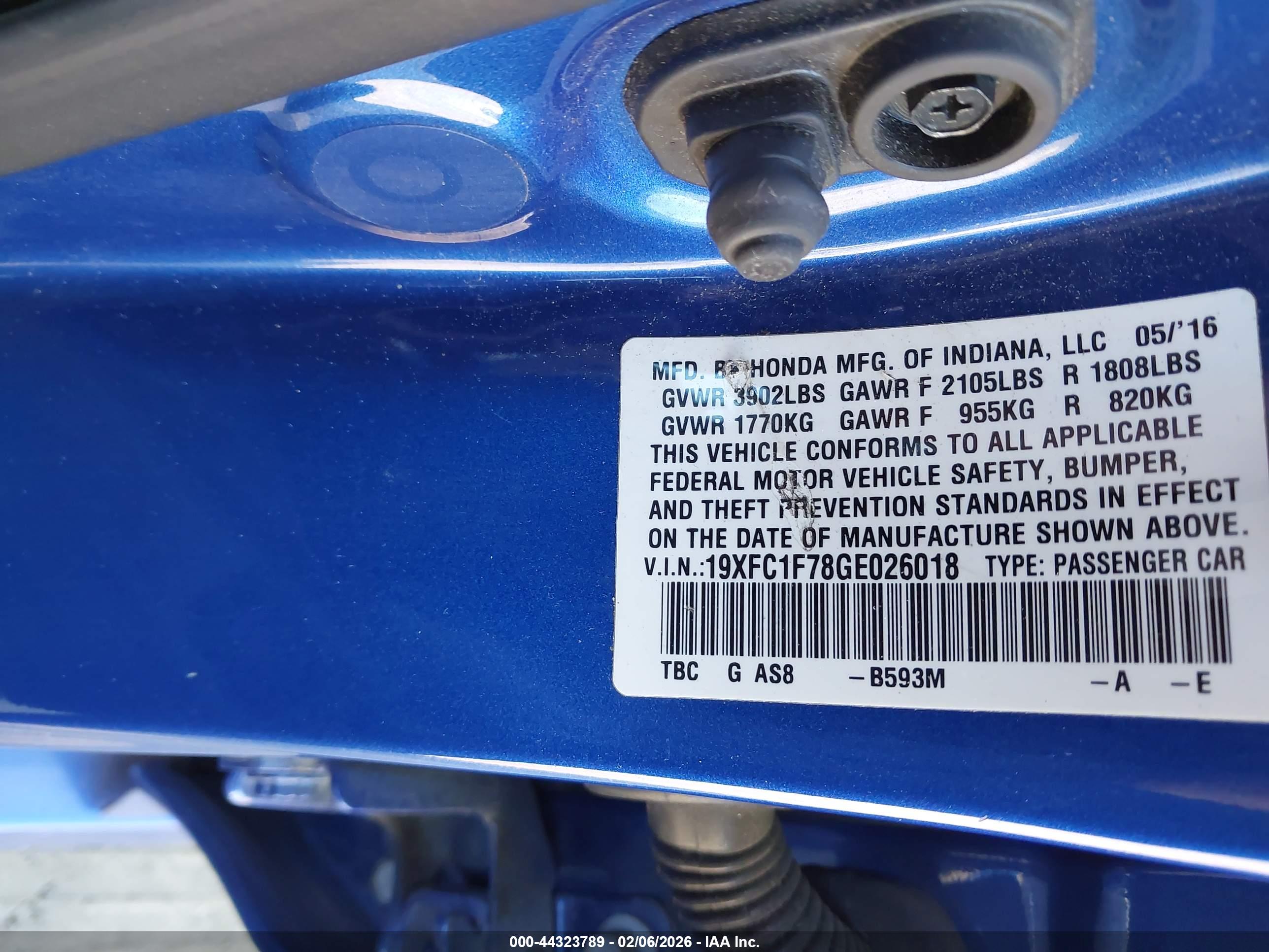 HONDA CIVIC image 9