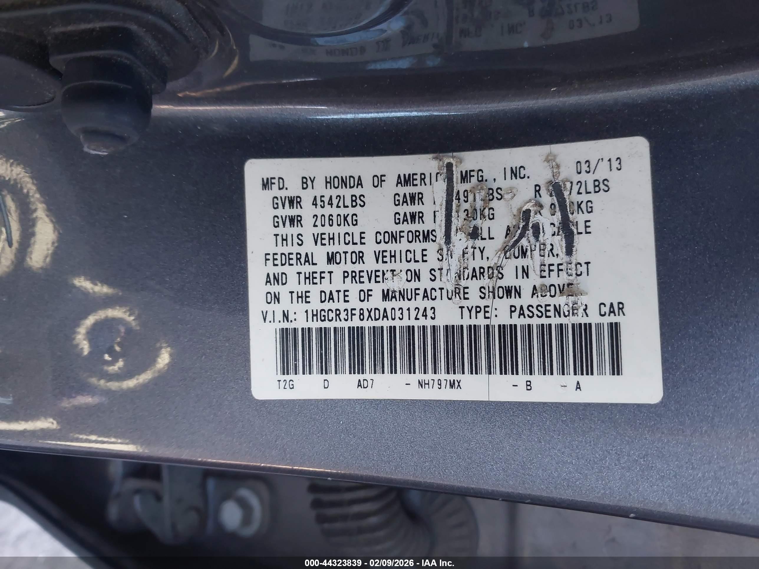 HONDA ACCORD image 9